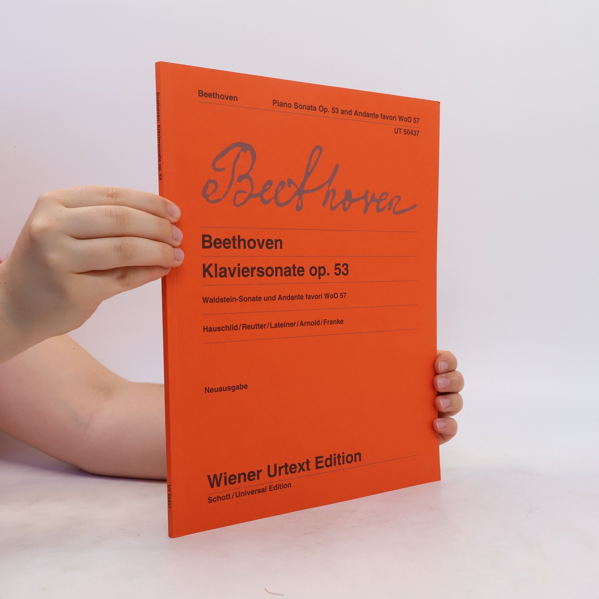 Ludwig van Beethoven Klaviersonate (Waldstein-Sonate) und Andante favori