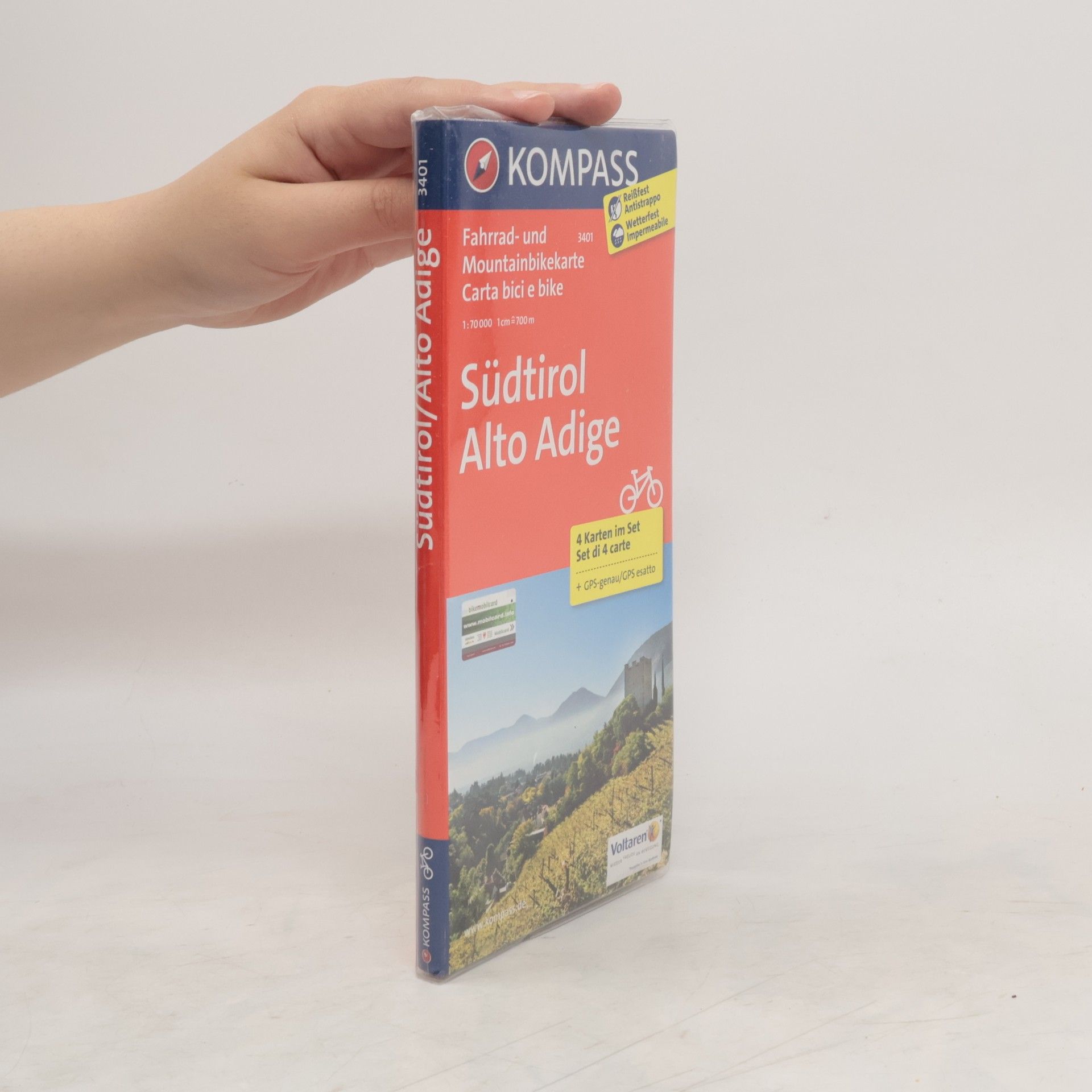 Autorenkollektiv Südtirol 3401 , 4 mapy / 1:70T KOM