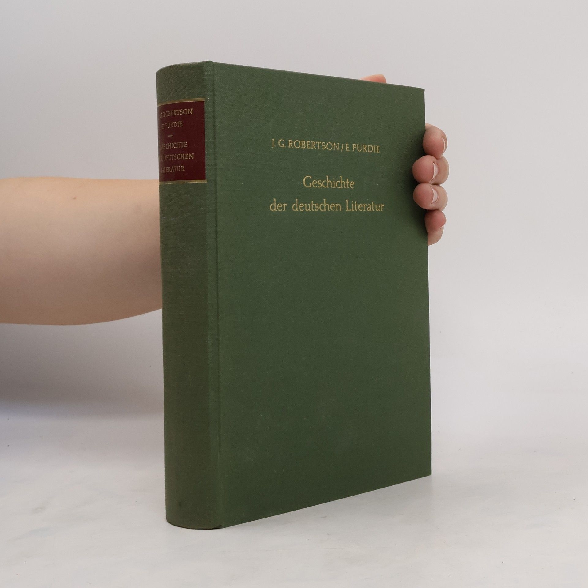 J. G. Robertson Geschichte der deutschen Literatur