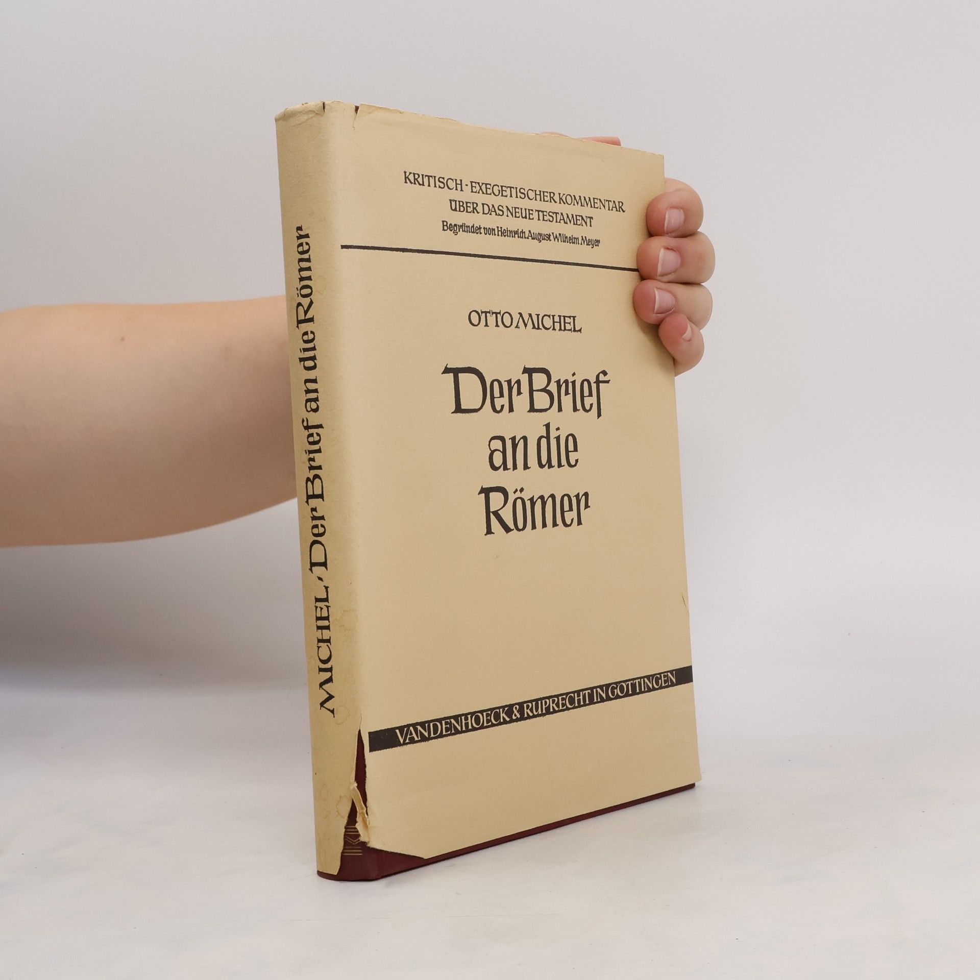 Otto Michel Der Brief an die Römer