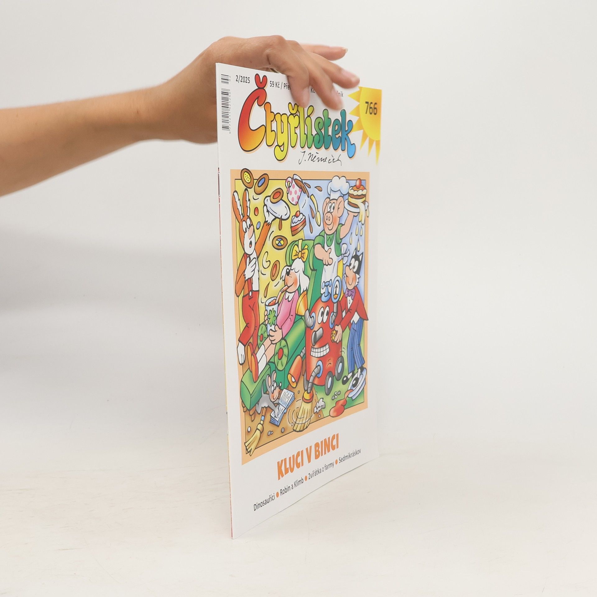 Collectif d'auteurs Čtyřlístek 766 2/2025. Kluci v binci