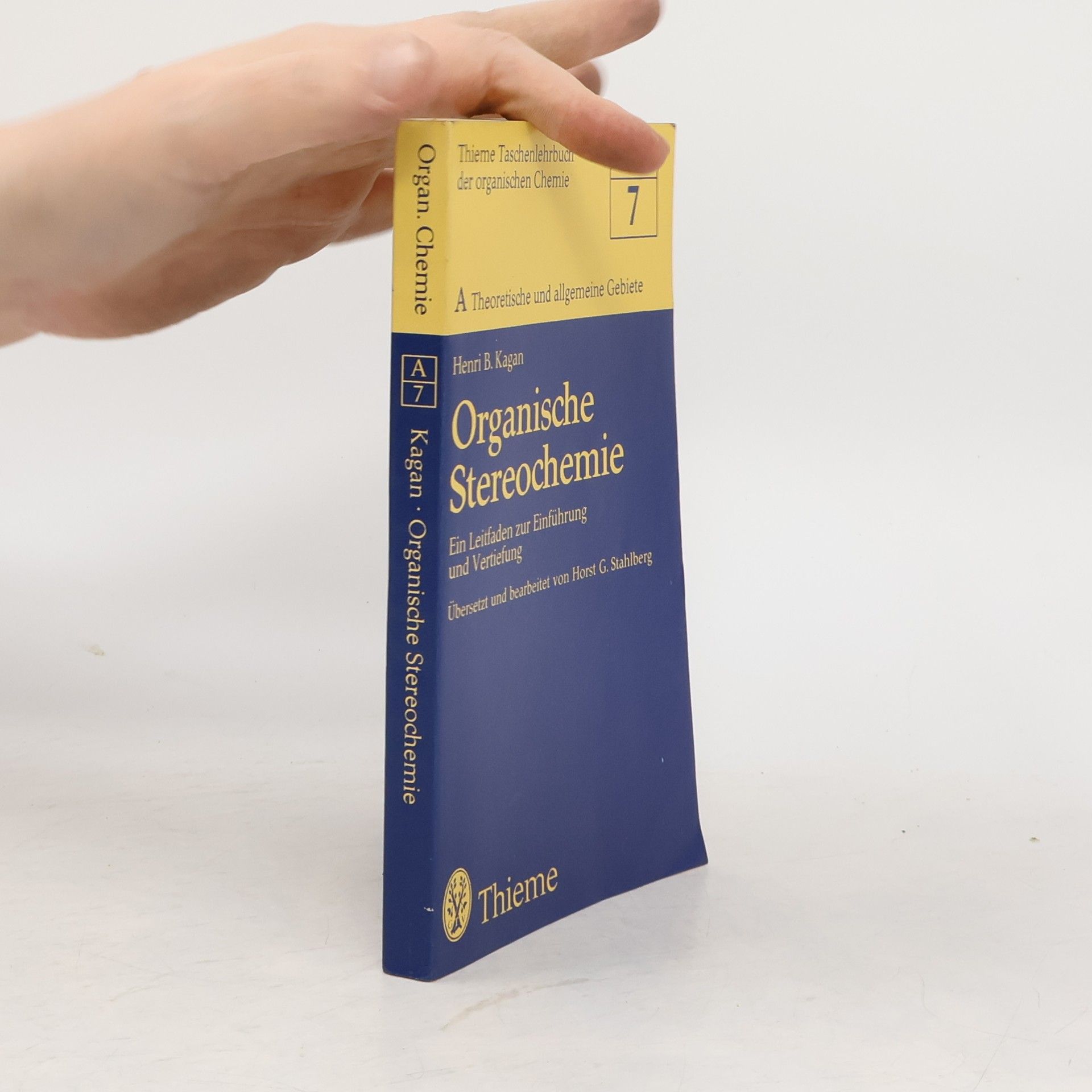Henri B. Kagan Organische Stereochemie