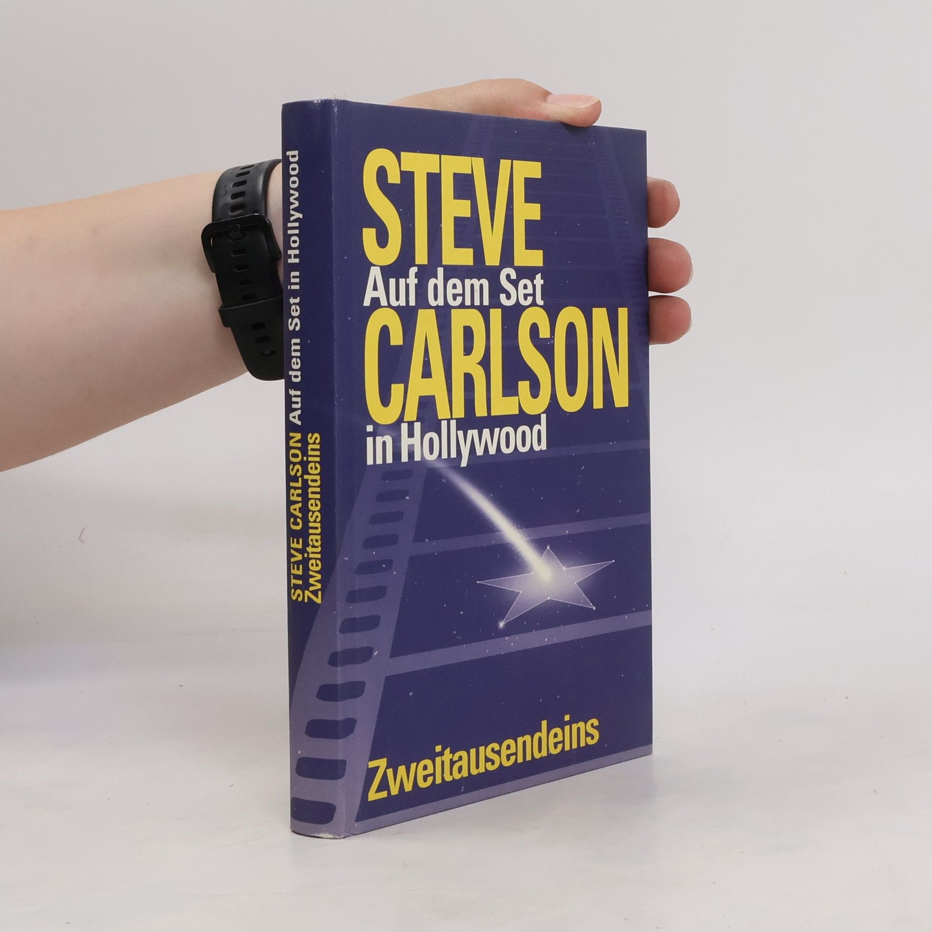 Steve Carlson Auf dem Set in Hollywood