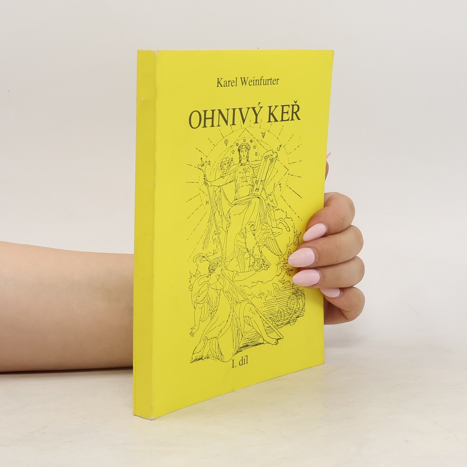 Karl Weinfurter Ohnivý keř. Odhalená cesta mystická. 1. díl