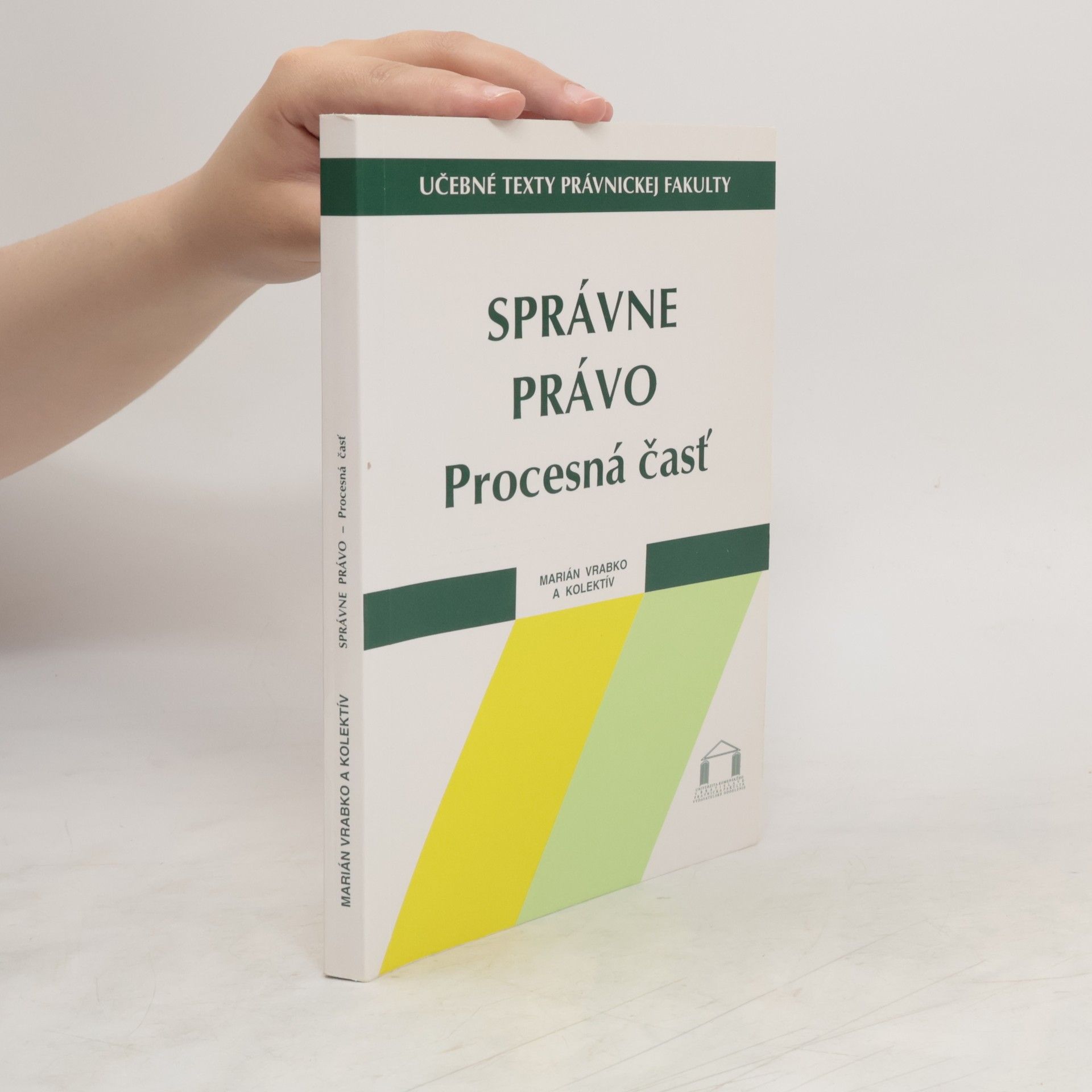 Marián Vrabko Správne právo. Procesná čast'