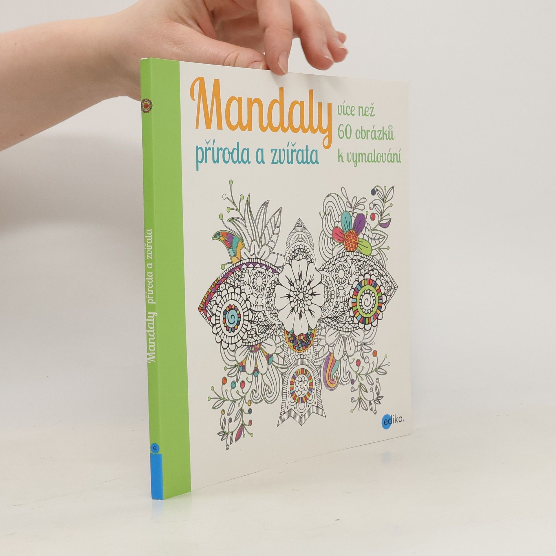 Autorenkollektiv Mandaly příroda a zvířata: Více než 60 obrázků k vymalování