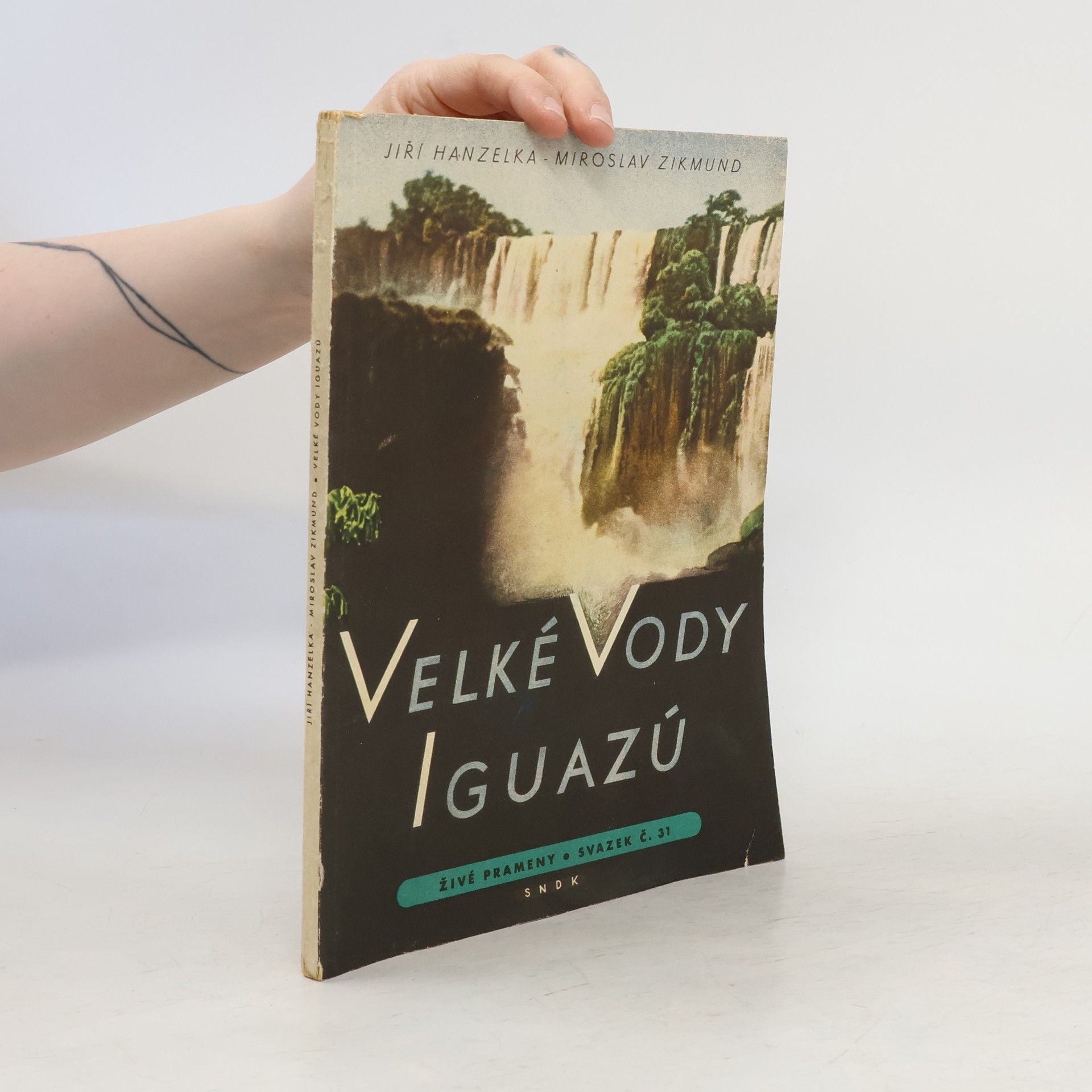 Jiří Hanzelka Velké vody Iguazú