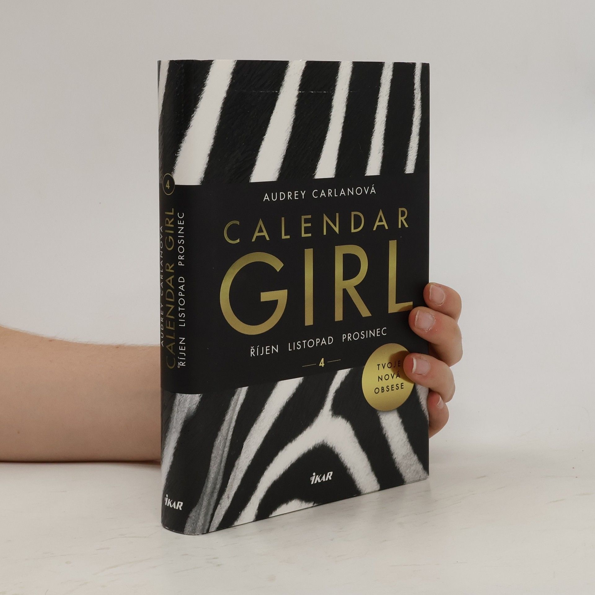 Audrey Carlan Calendar girl. 4, Říjen, listopad, prosinec