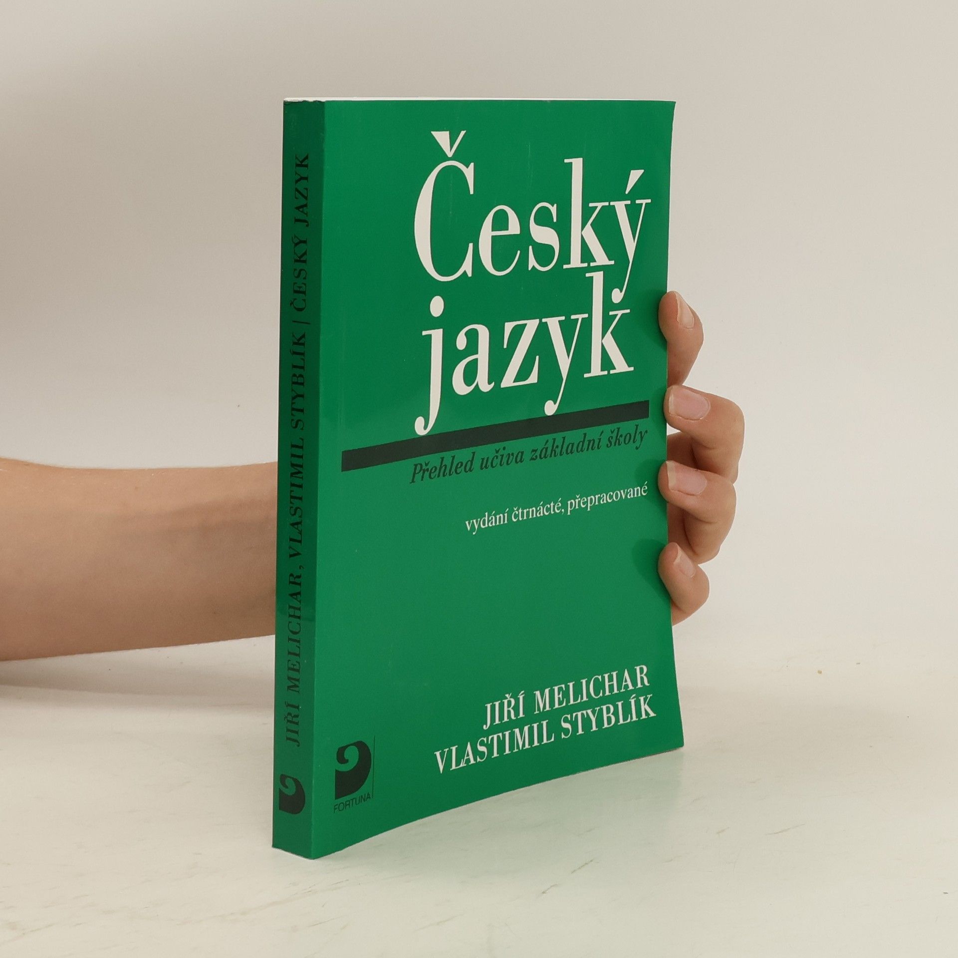Vlastimil Styblík Český jazyk. Přehled učiva základní školy s cvičeními a klíčem