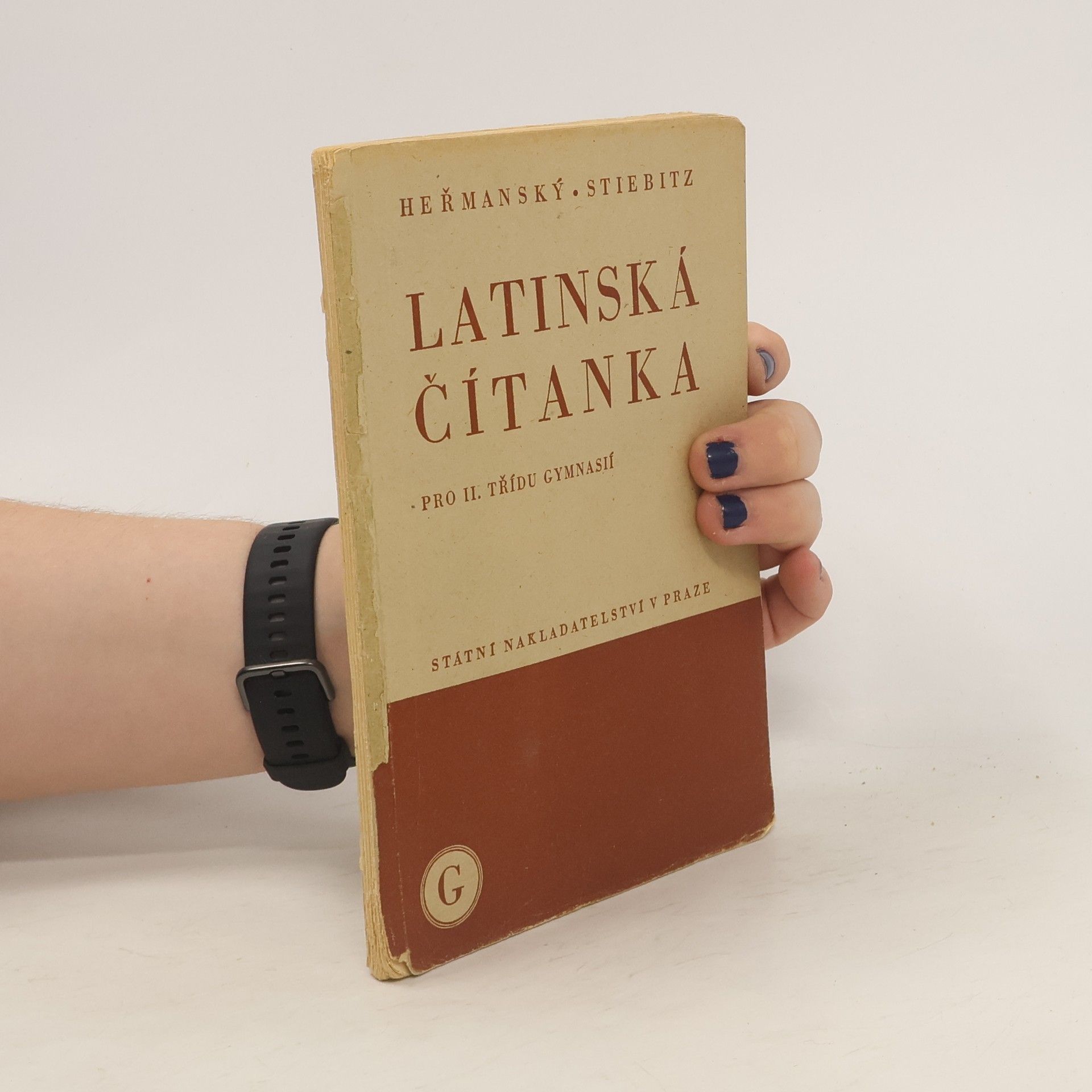 F. Heřmanský Latinská čítanka pro II. třídu gymnasií