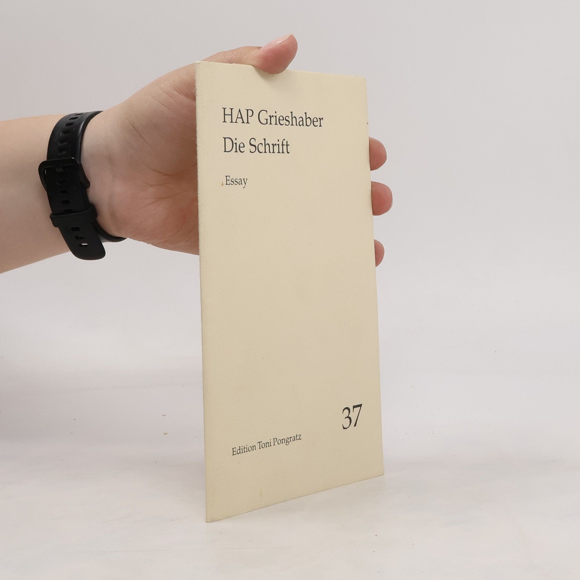 HAP Grieshaber Die Schrift