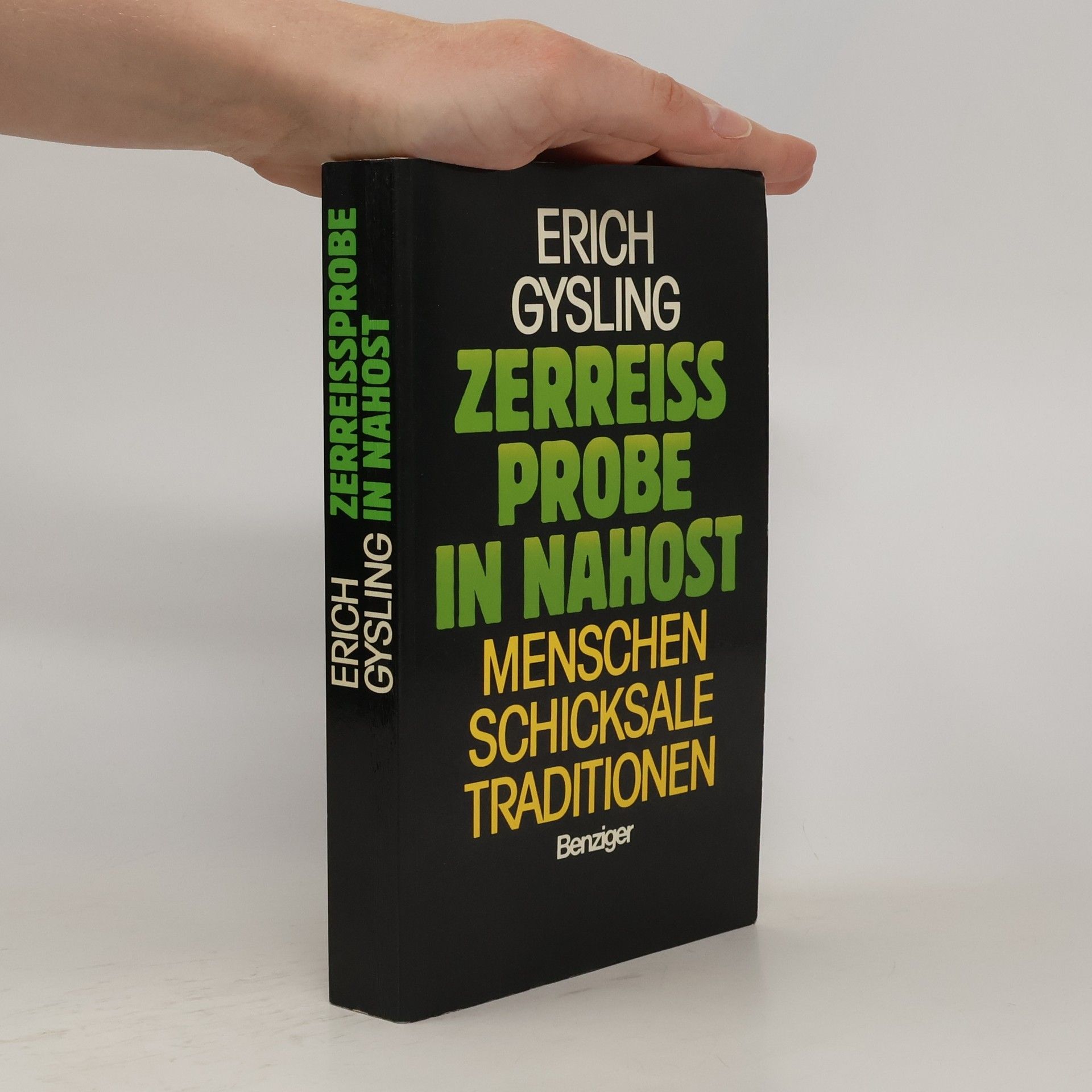 Erich Gysling Zerreissprobe in Nahost