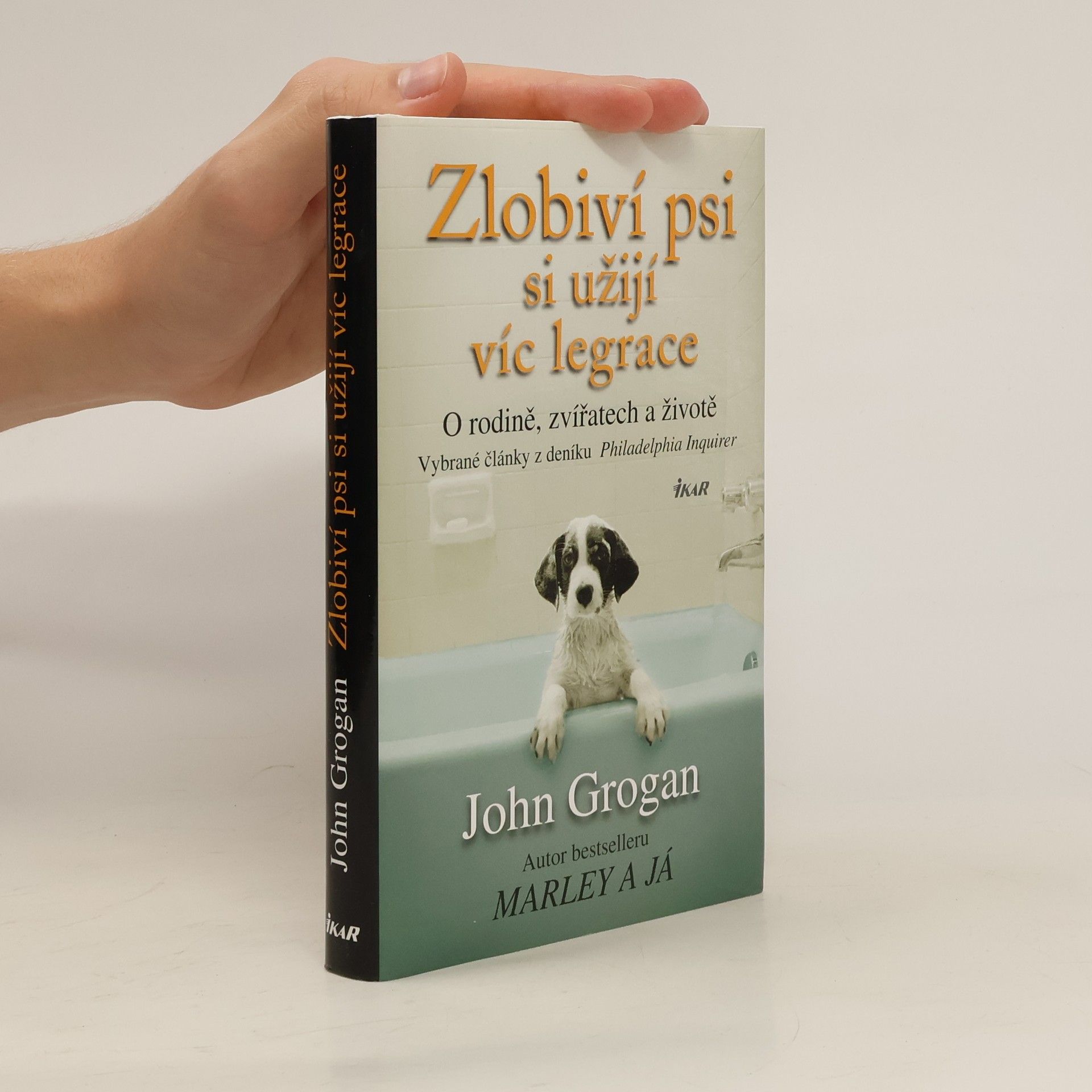 John Grogan Zlobiví psi si užijí víc legrace: O rodině, zvířatech a životě