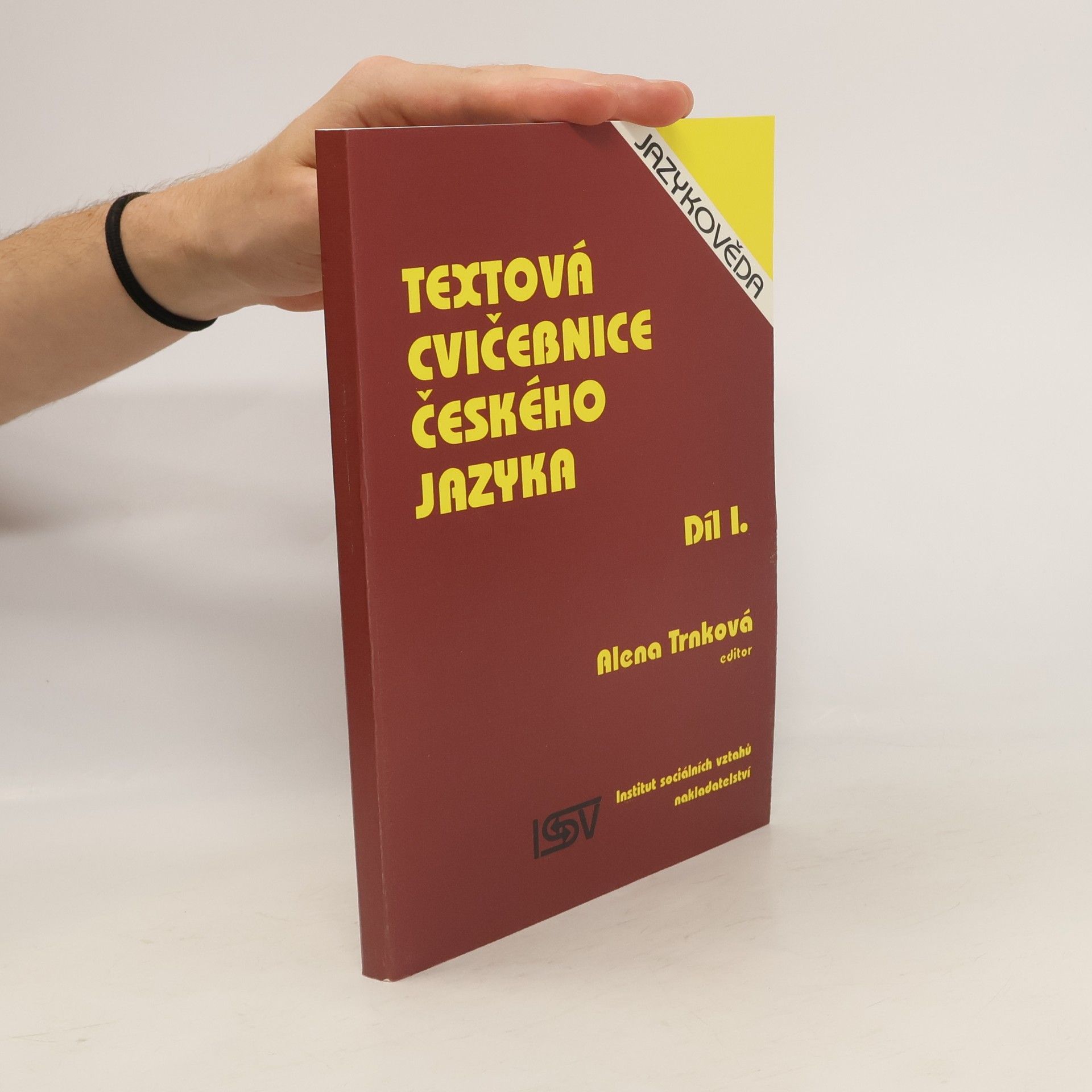 František Čermák Textová cvičebnice českého jazyka. Díl 1