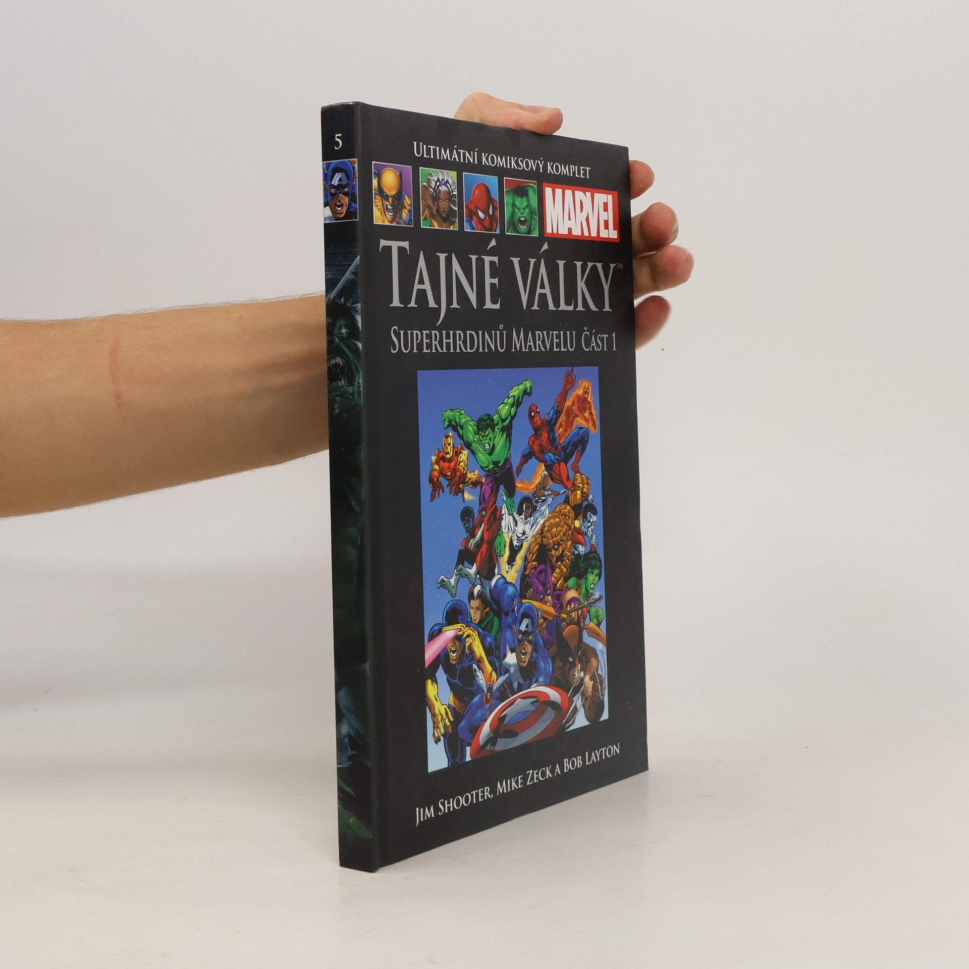 Mike Zeck Ultimátní komiksový komplet 5. Tajné války superhrdinů marvelu část 1.