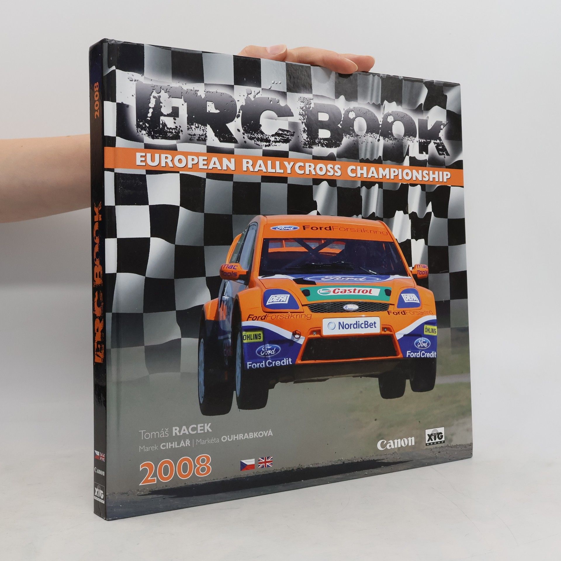 Tomáš Racek ERC Book. European Rallycross Championship