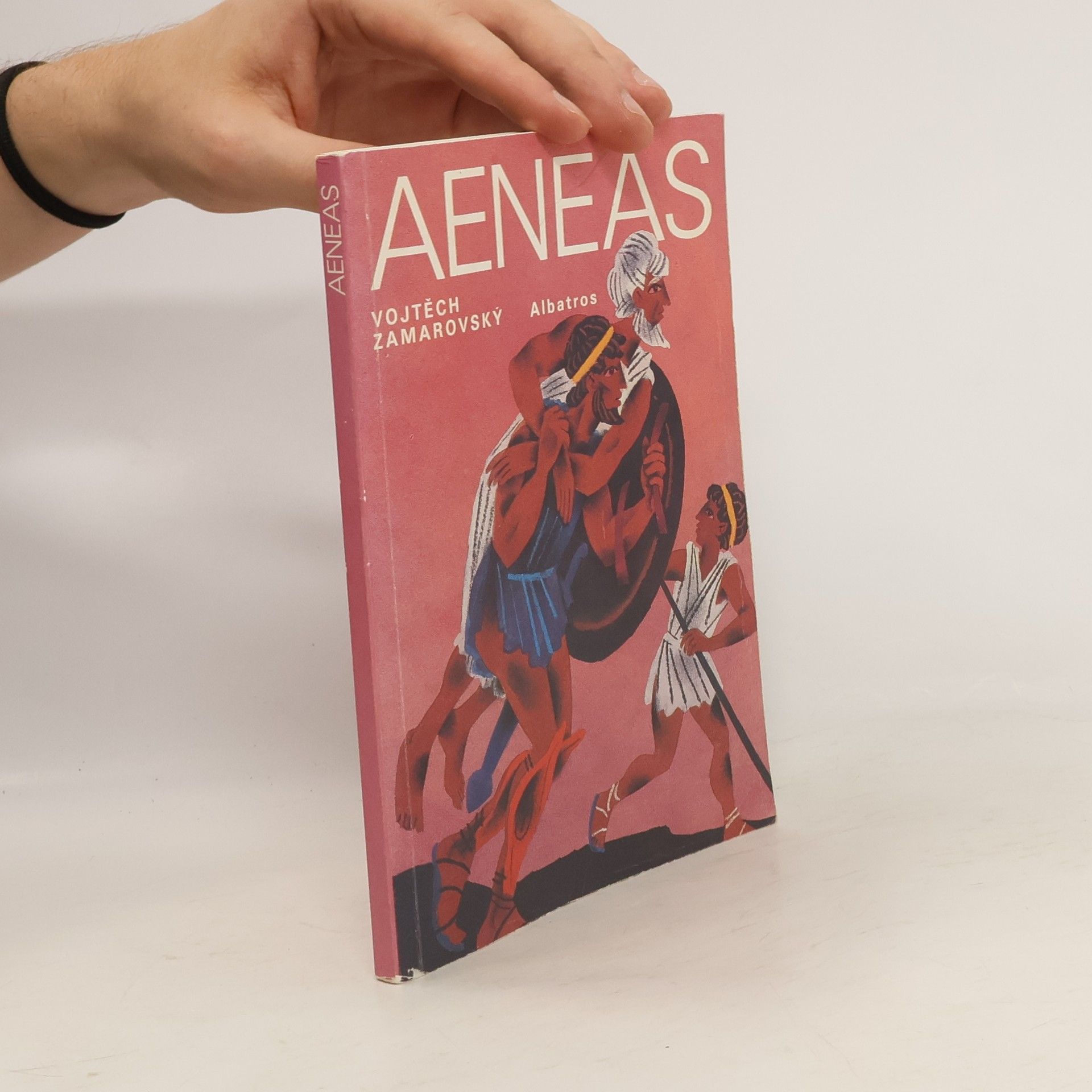 Vojtěch Zamarovský Aeneas: Aeneovy osudy a činy podle Vergiliova eposu Aeneidy: Pro čtenáře od 12 let