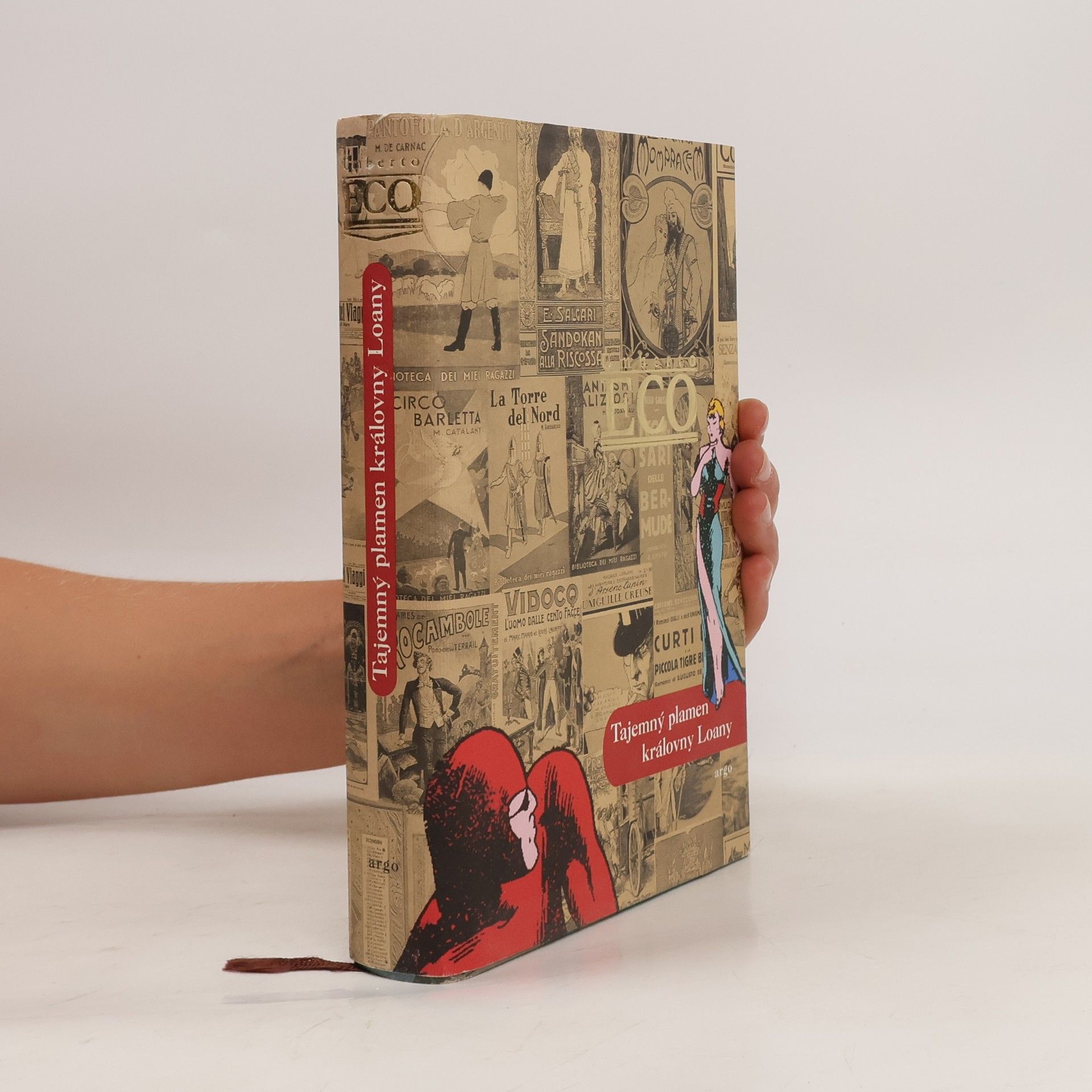Umberto Eco Tajemný plamen královny Loany: Ilustrovaný román