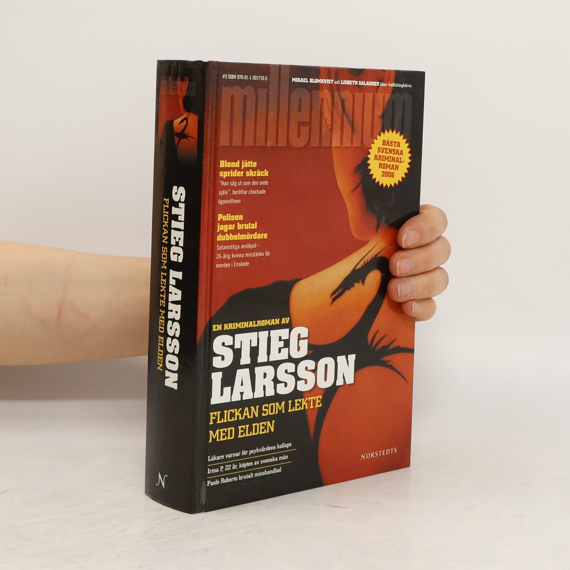 Stieg Larsson Flickan som lekte med elden