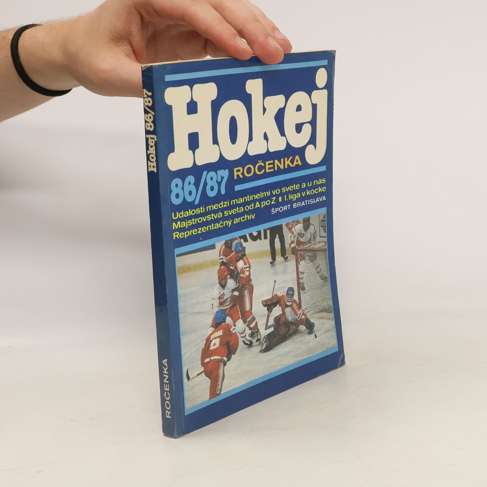 Autorenkollektiv Hokej  86/87 Ročenka