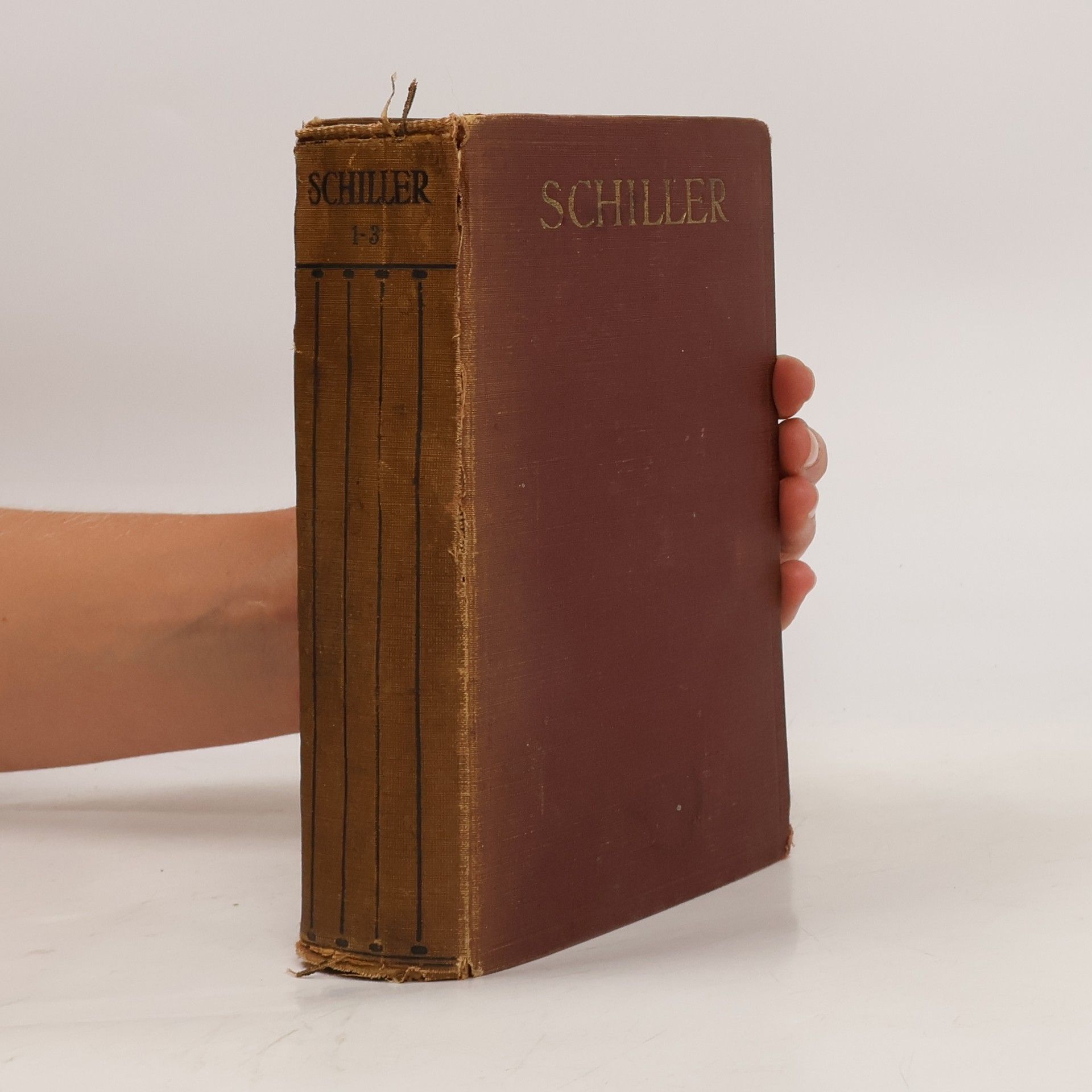 Heinrich Stiebler Schillers Werke in zwölf Bänden. Erster Band.