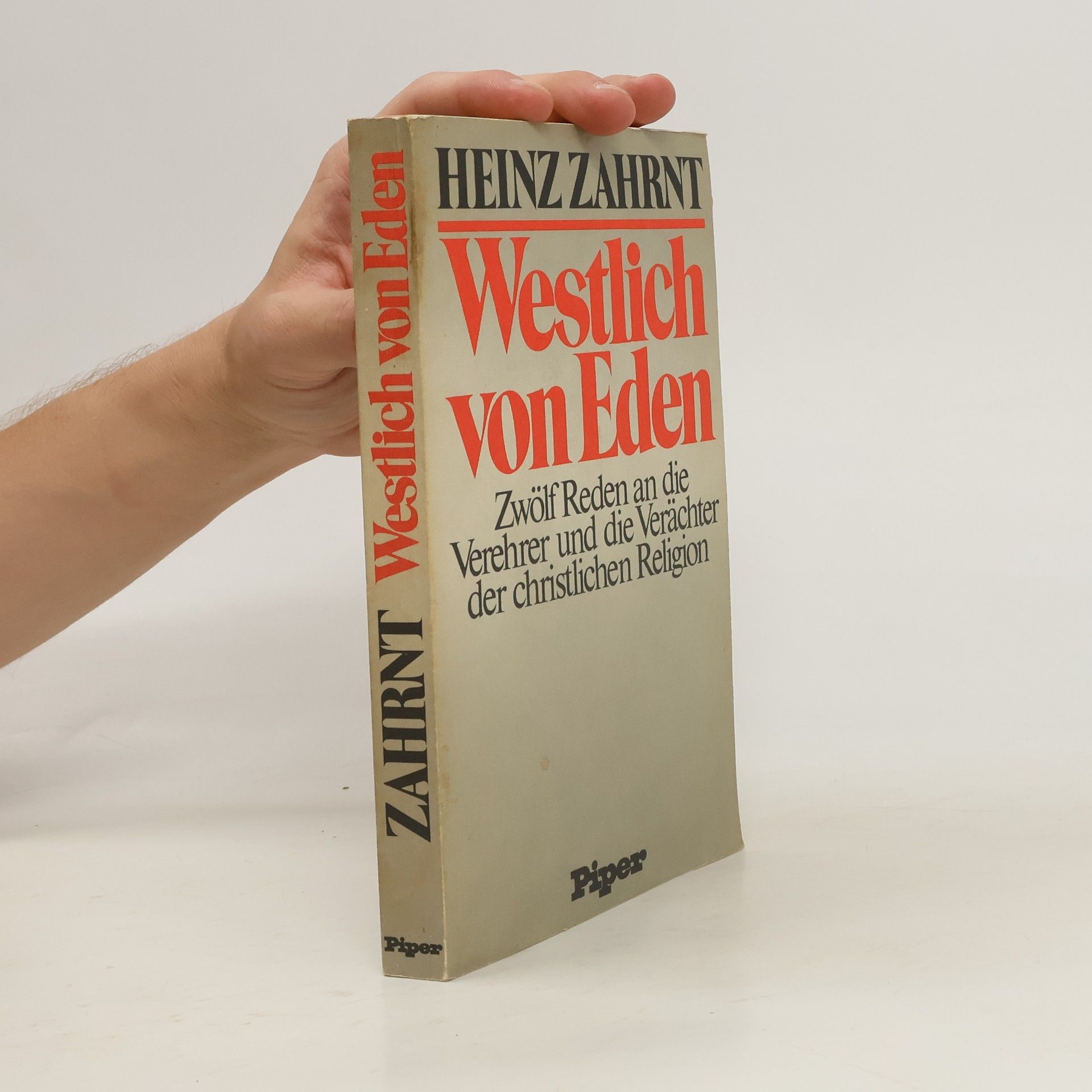 Heinz Zahrnt Westlich von Eden