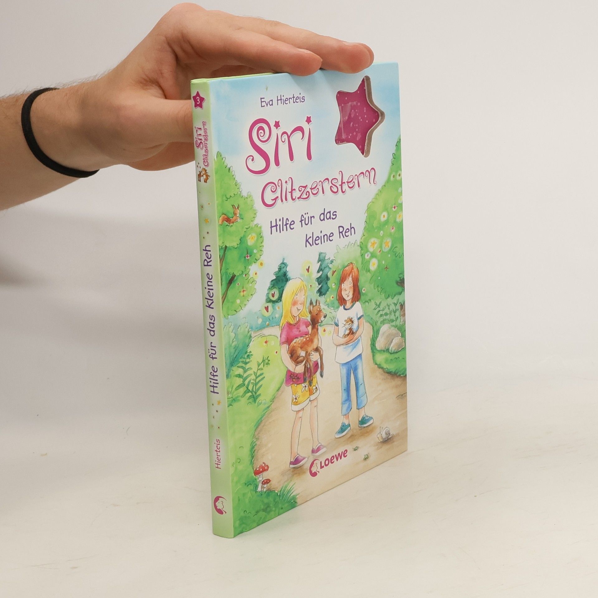 Eva Hierteis Siri Glitzerstern. Hilfe für das kleine Reh