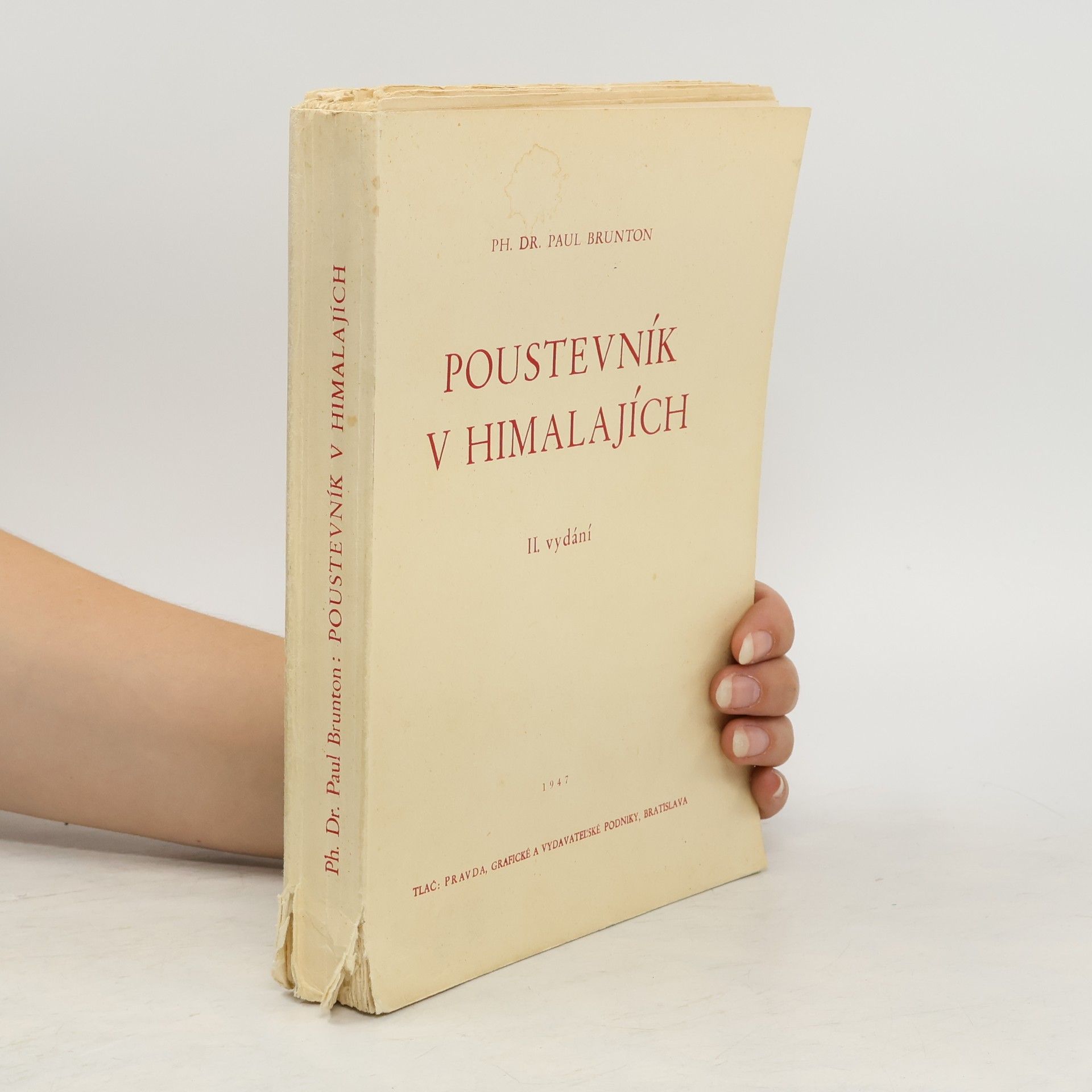 Paul Brunton Poustevník v Himalajích II. vydání