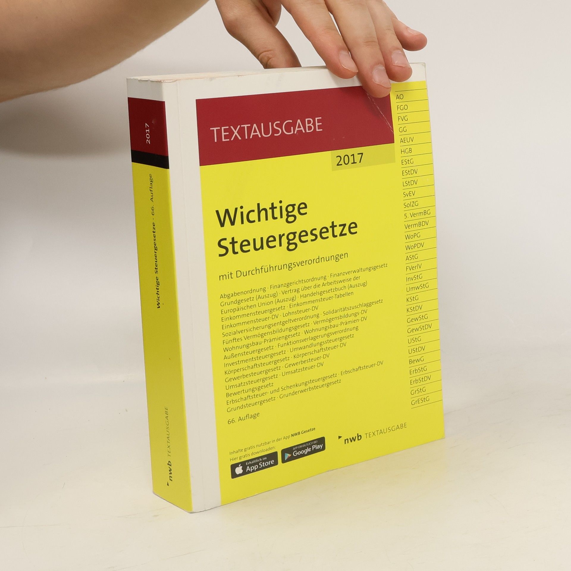 kolektiv Wichtige Steuergesetze
