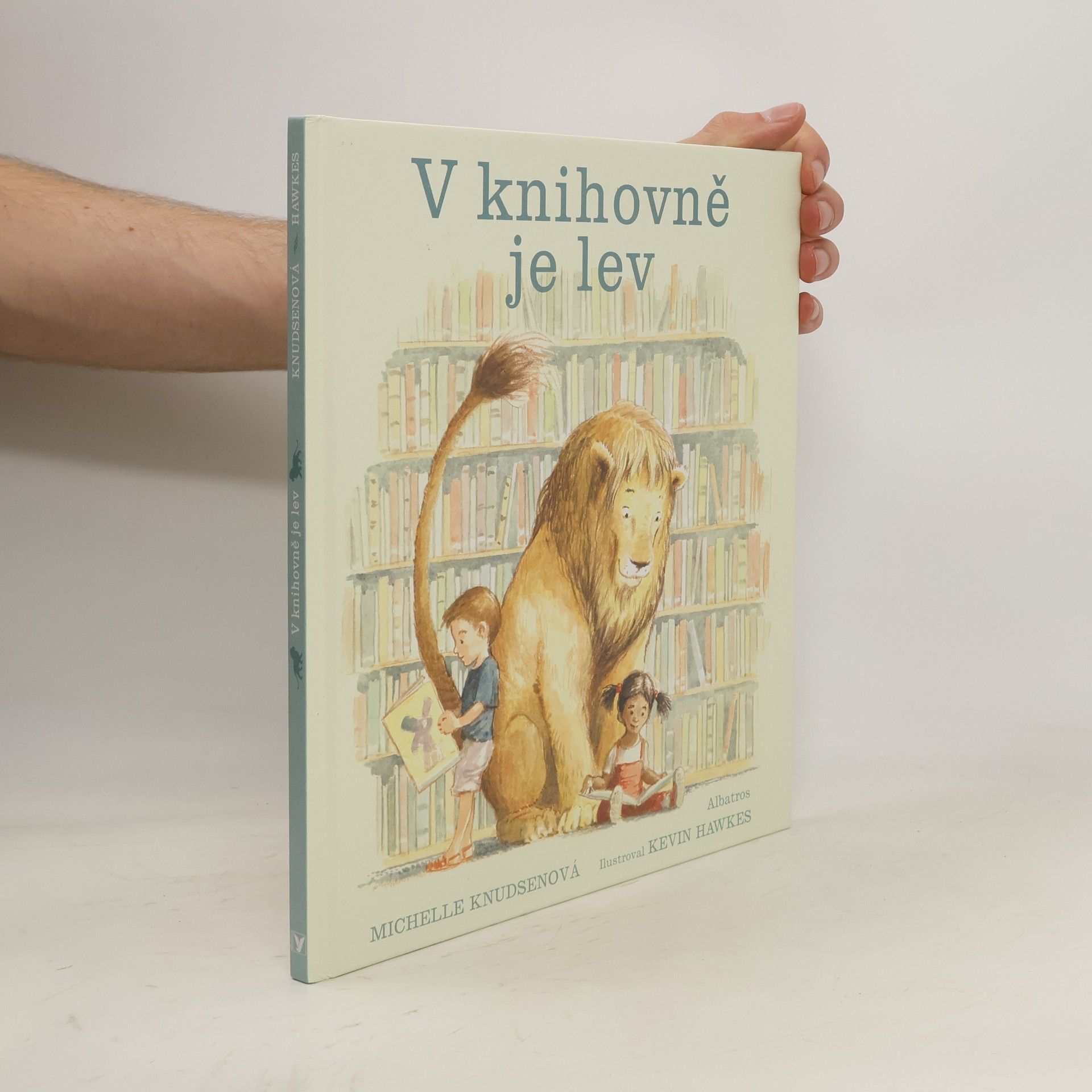 Michelle Knudsen V knihovně je lev