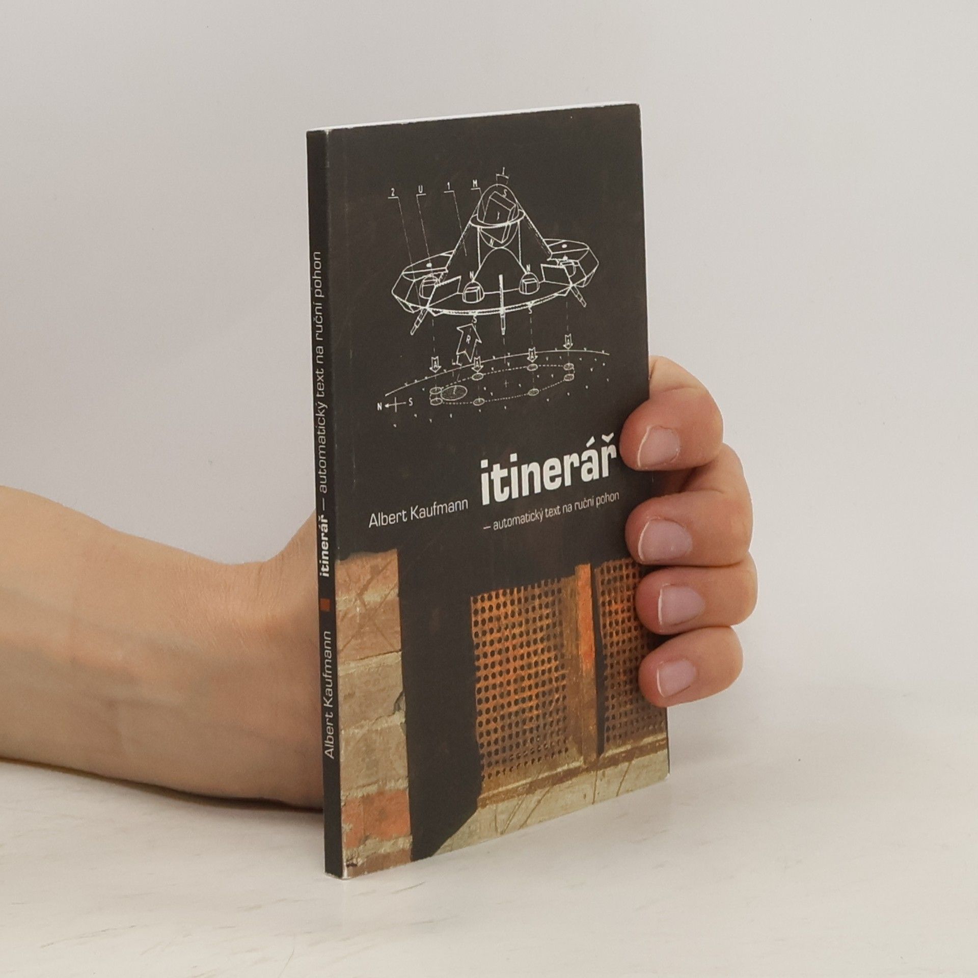 Albert Kaufmann Itinerář. Automatický text na ruční pohon