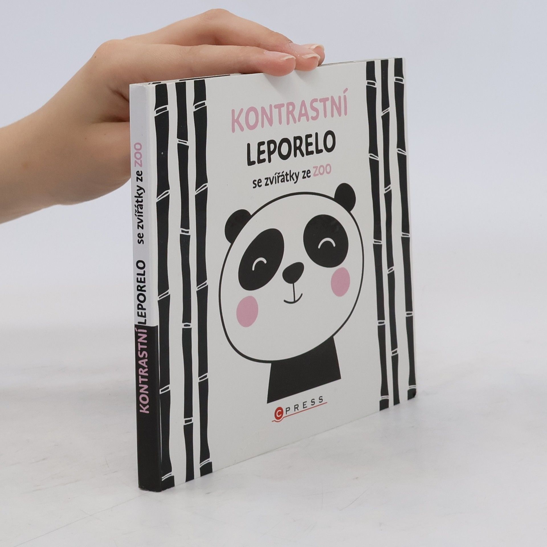 kolektiv Kontrastní leporelo. Se zvířátky ze zoo