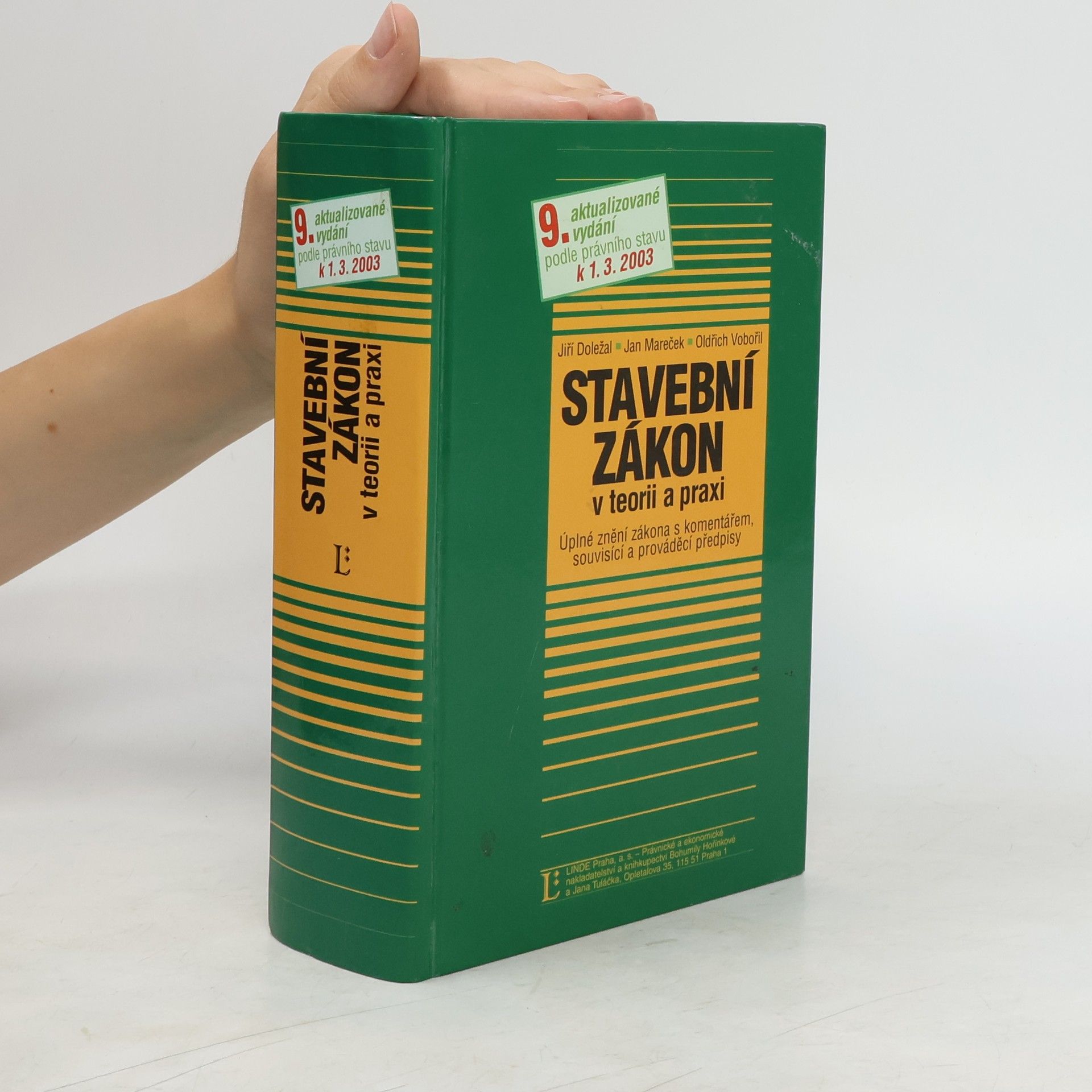 Ivan Doležal Stavební zákon v teorii a praxi