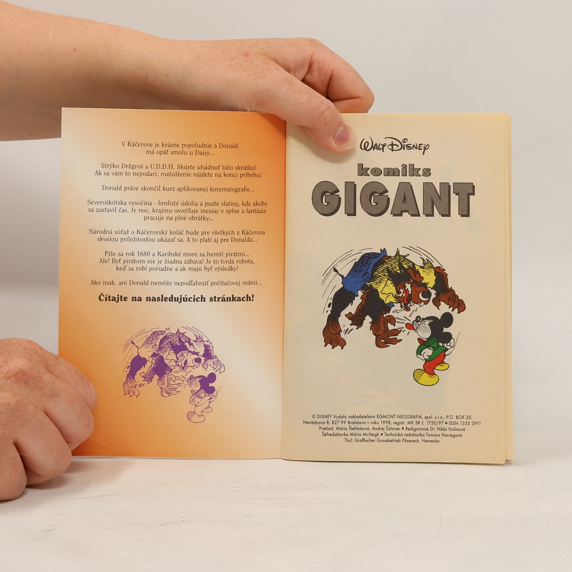 Kolektiv autorů Komiks Gigant 13/98