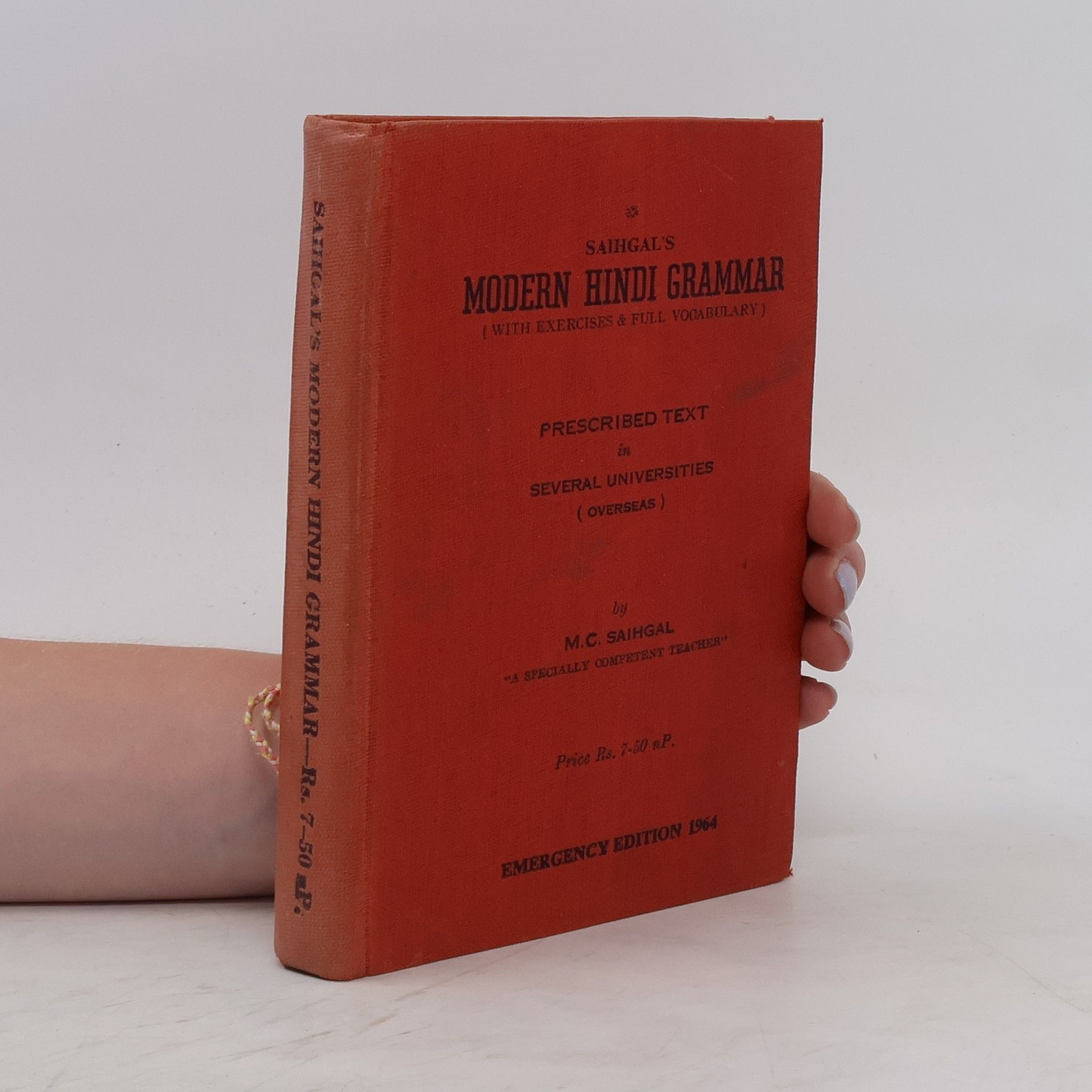 Moolchand Saihgal Saihgal's Modern Hindi Grammar (With Exercises & Full Vocabulary)