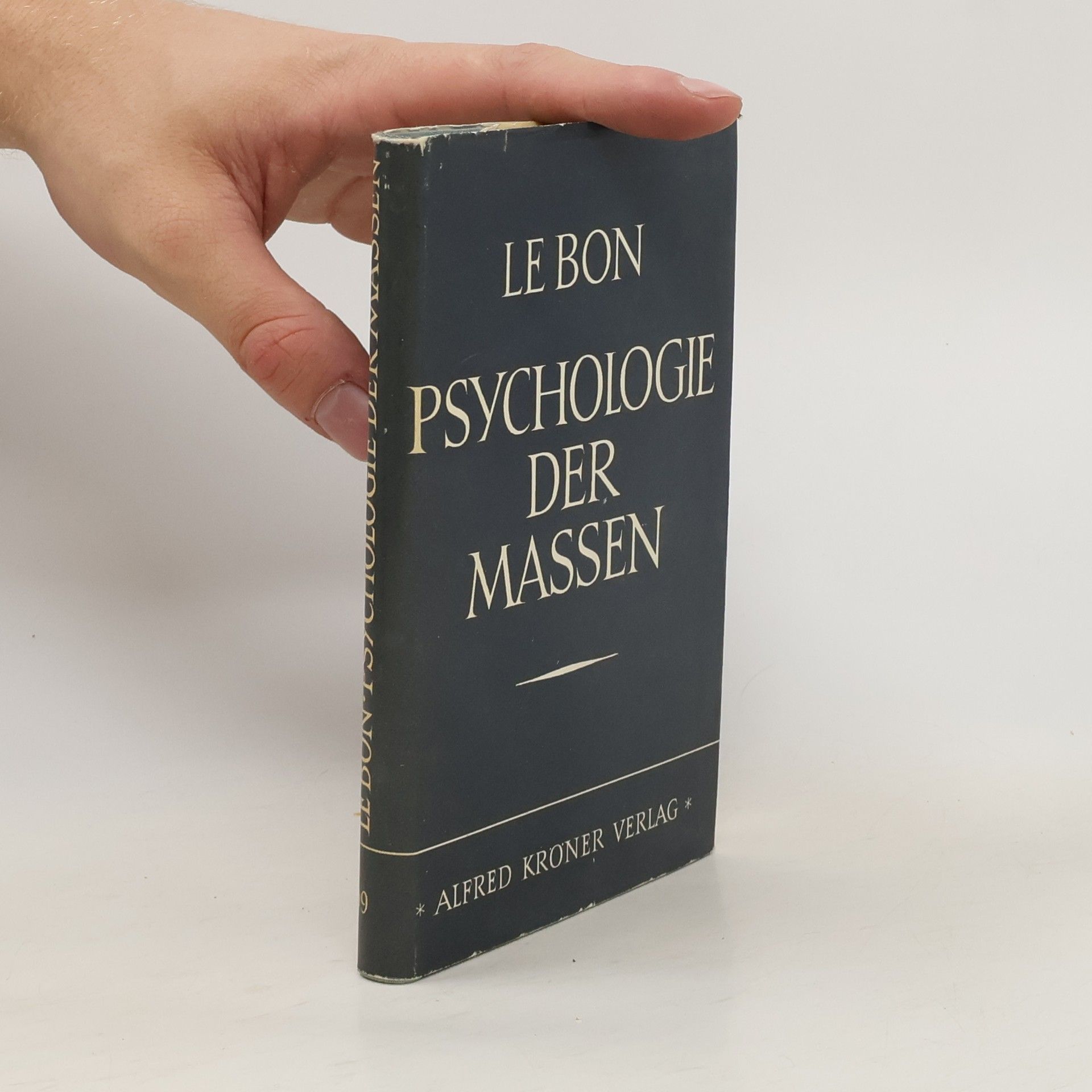 Gustave Le Bon Psychologie der Massen
