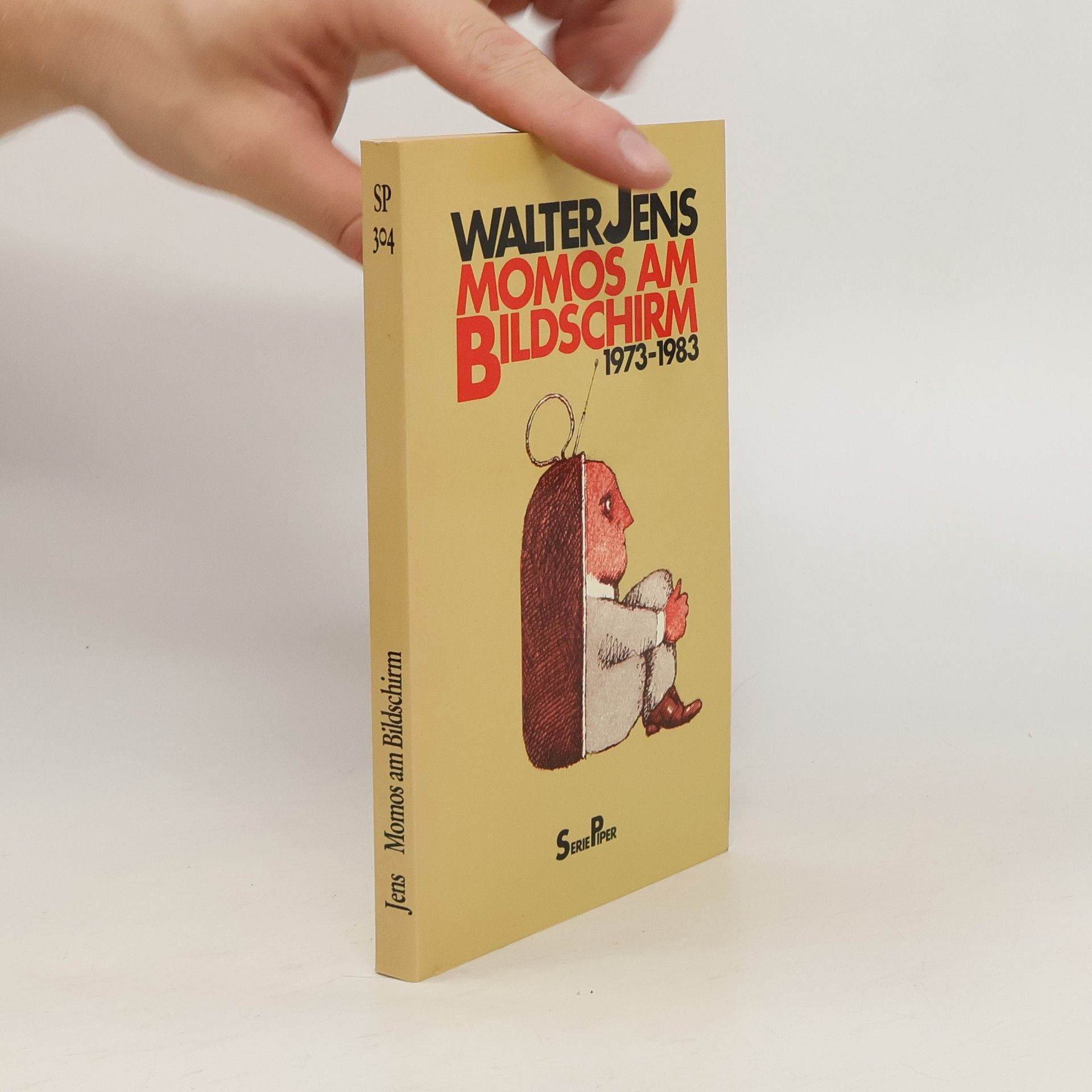 Walter Jens Momos am Bildschirm