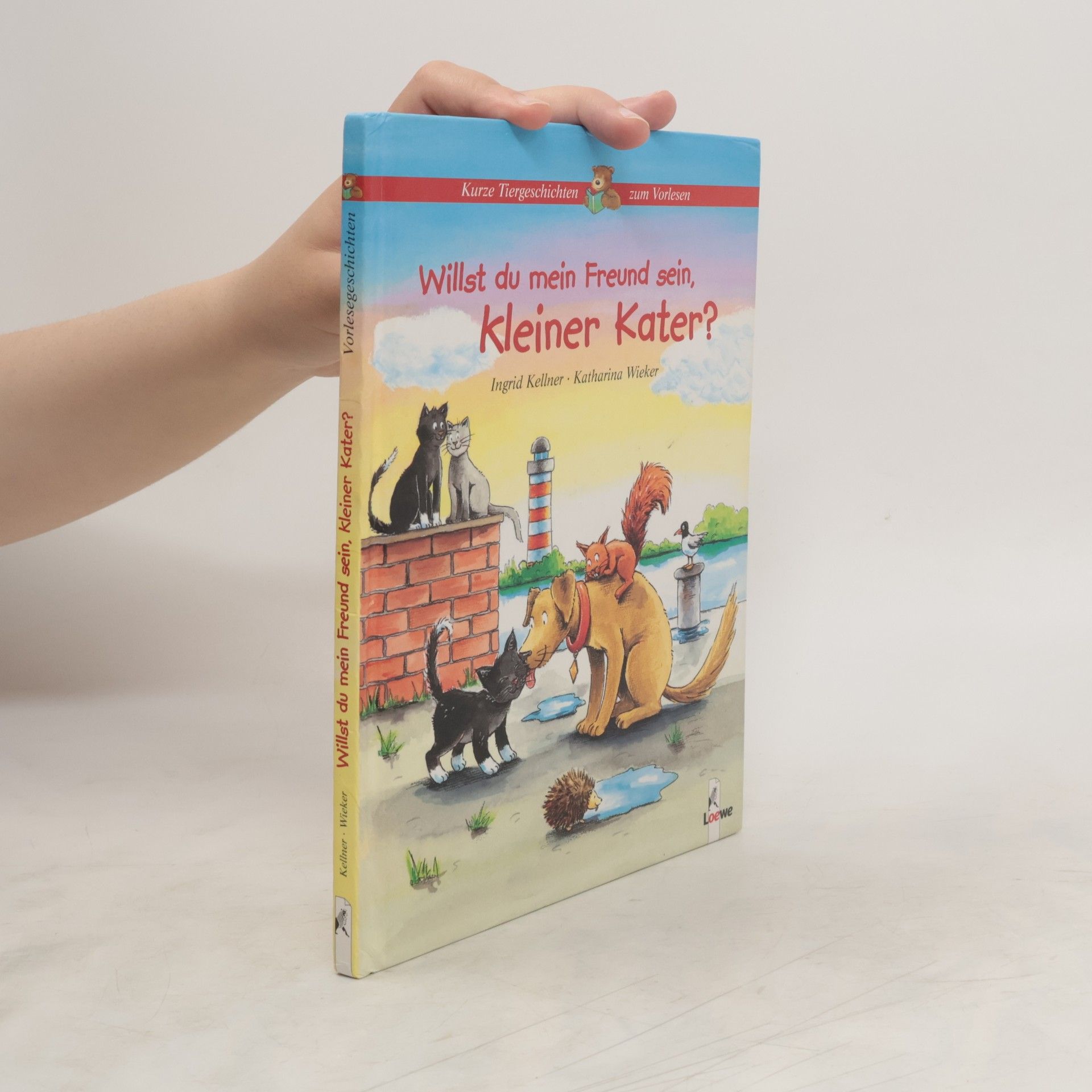 Ingrid Kellner Willst du mein Freund sein, kleiner Kater?