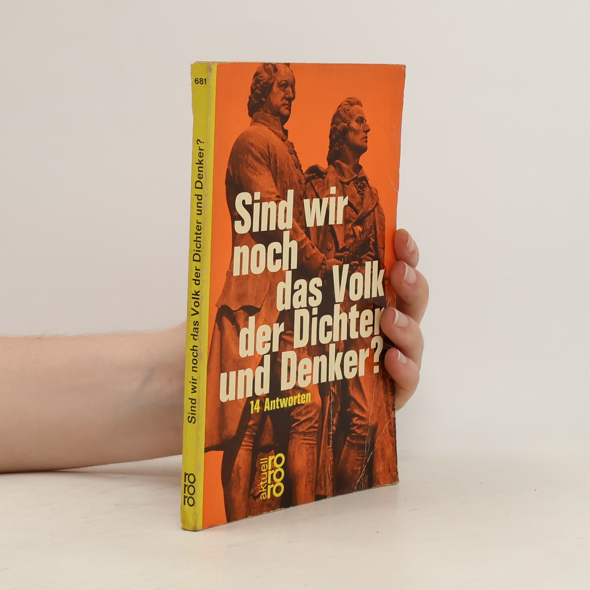 Gert Kalow Sind wir noch das Volk der Dichter und Denker?