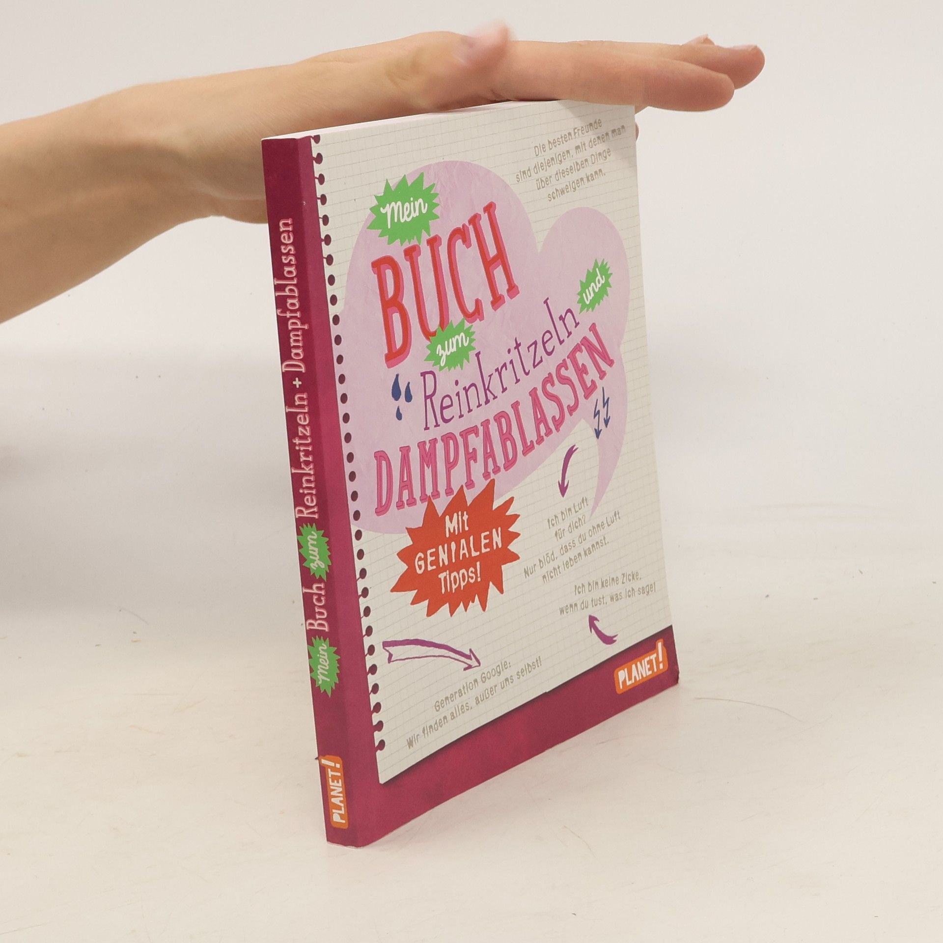 Hahn & Hucke Mein Buch zum Reinkritzeln und Dampfablassen - mit genialen Tipps
