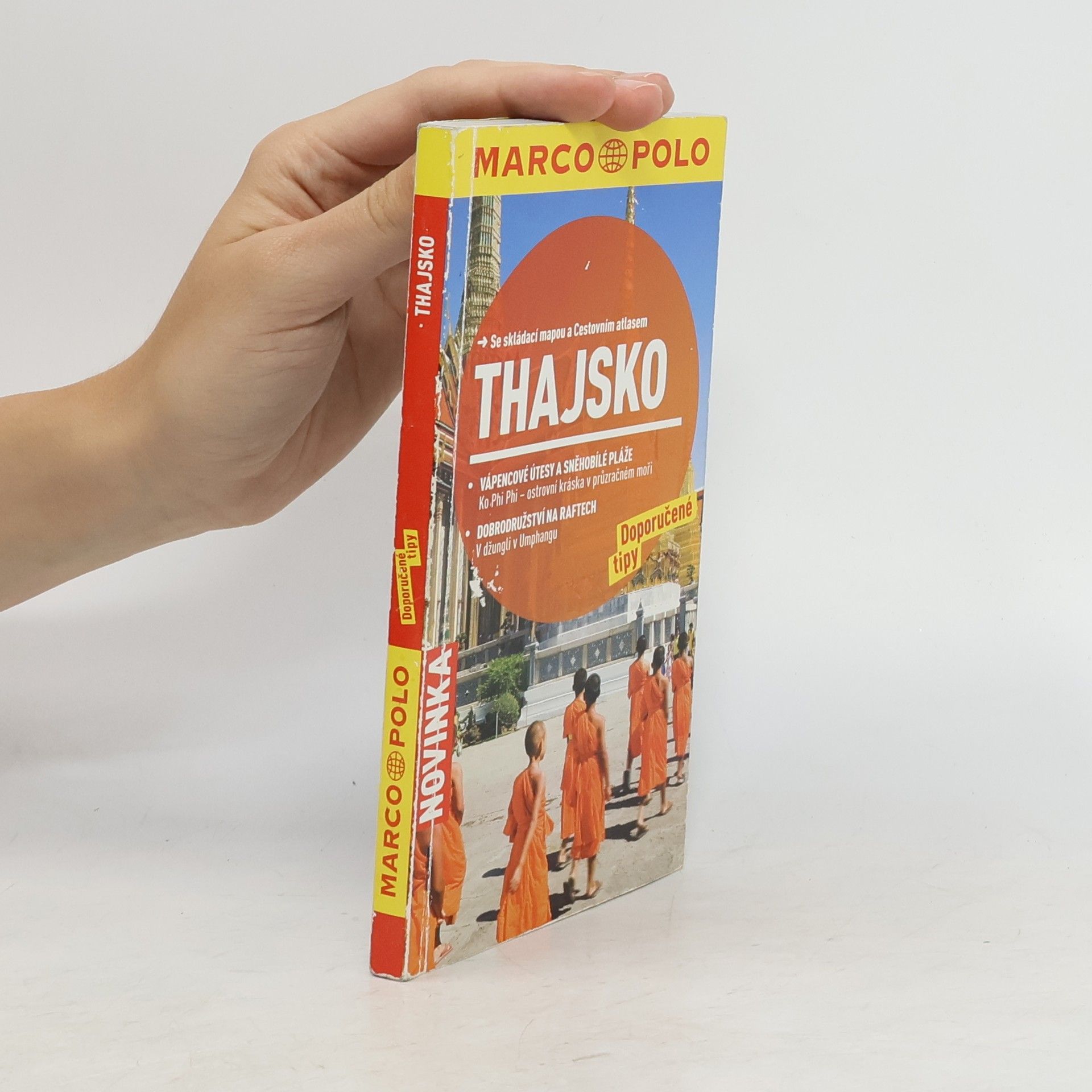 Wilfried Hahn Thajsko. Doporučené tipy. Se skládací mapou a cestovním atlasem
