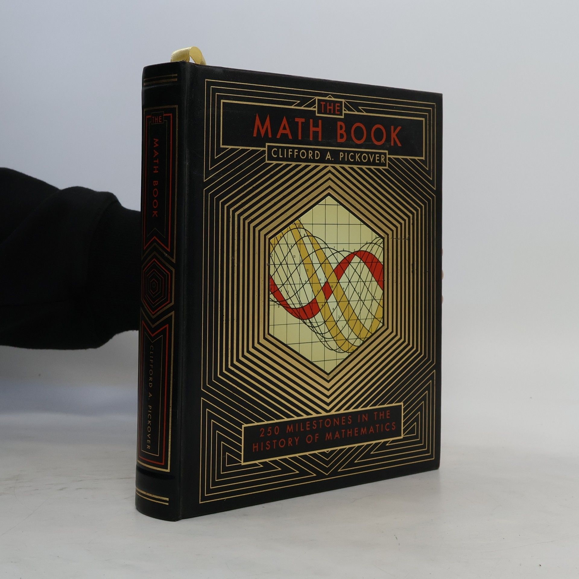 Clifford A. Pickover Math Book the Leather OP