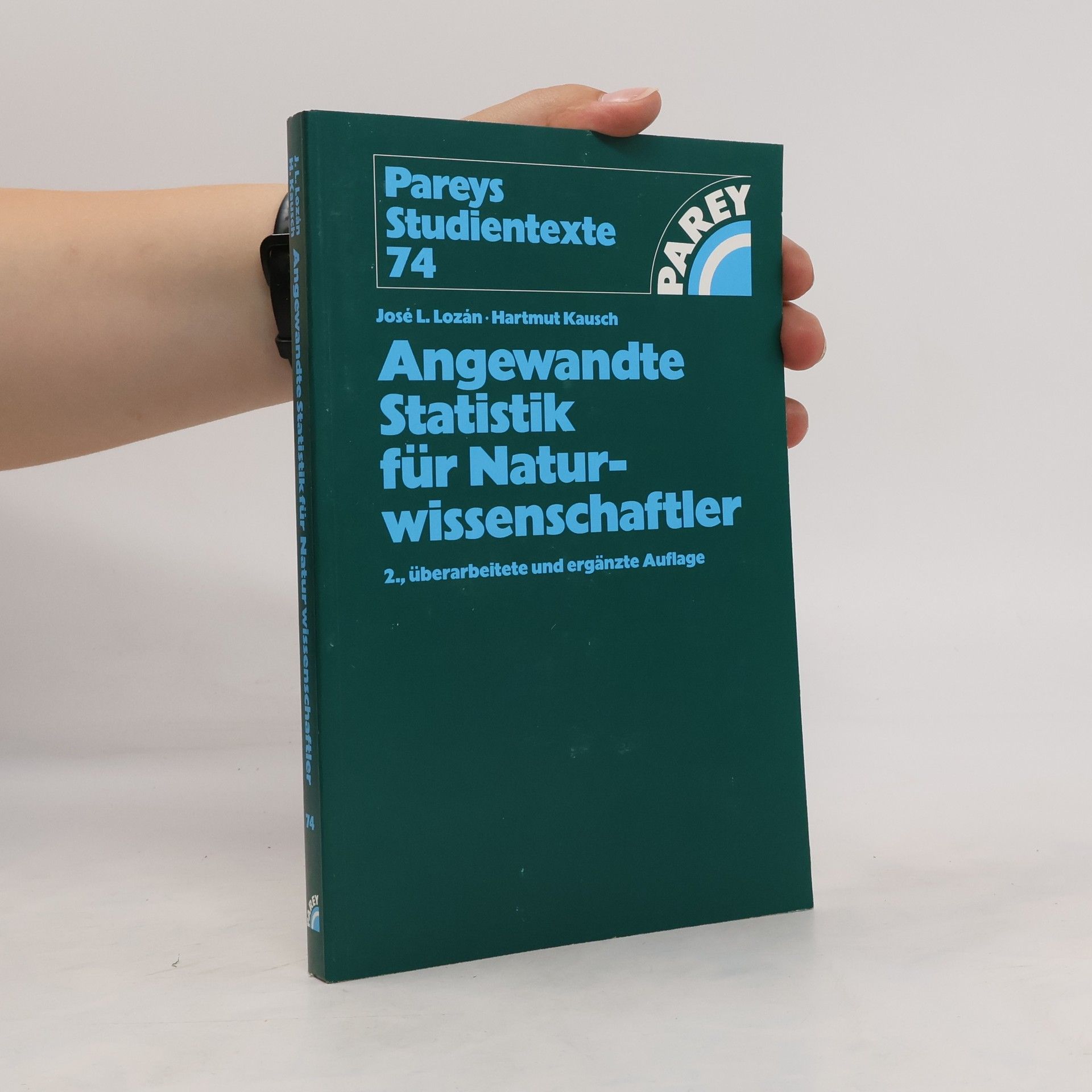 José L. Lozán Angewandte Statistik für Naturwissenschaftler