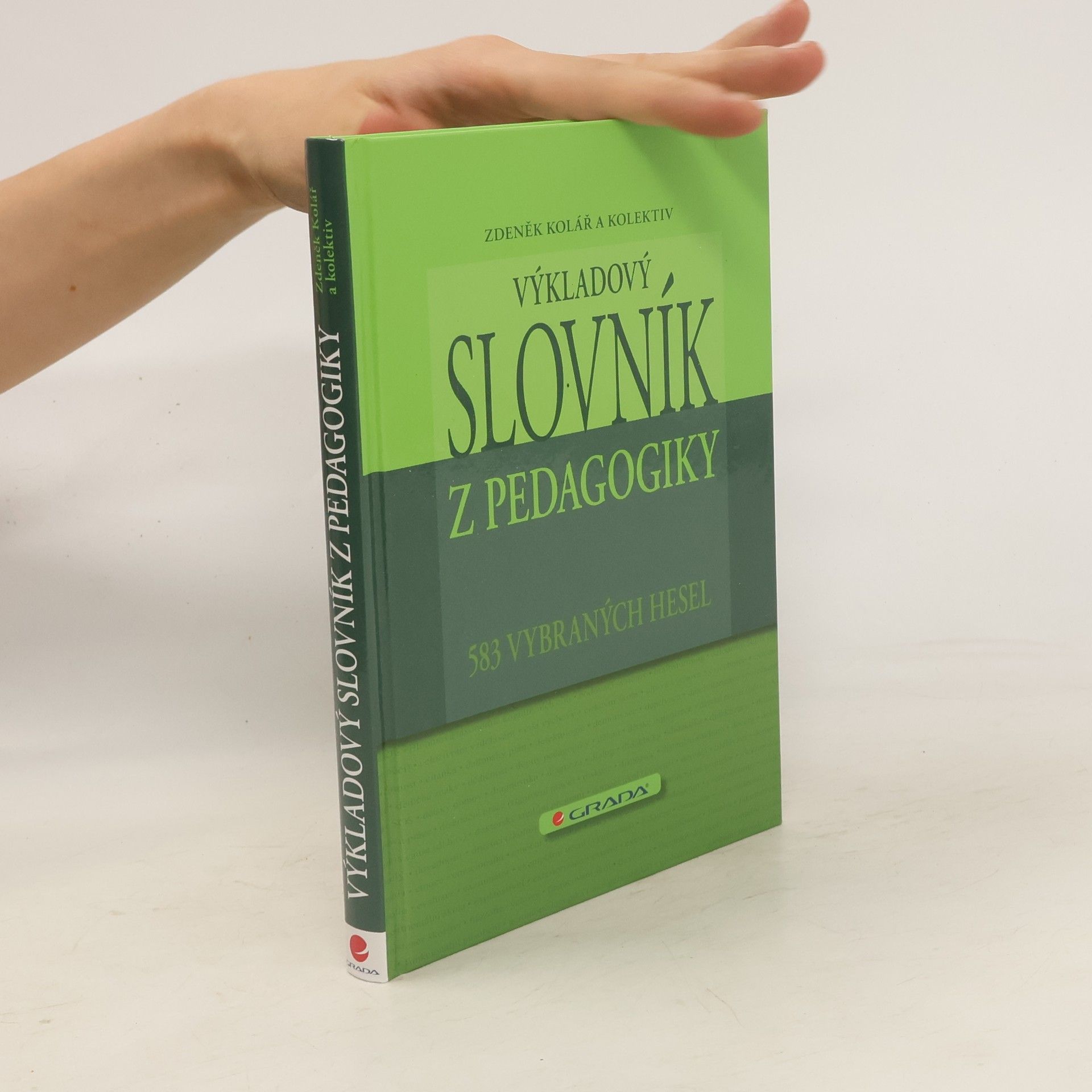 Zdeněk Kolář Výkladový slovník z pedagogiky