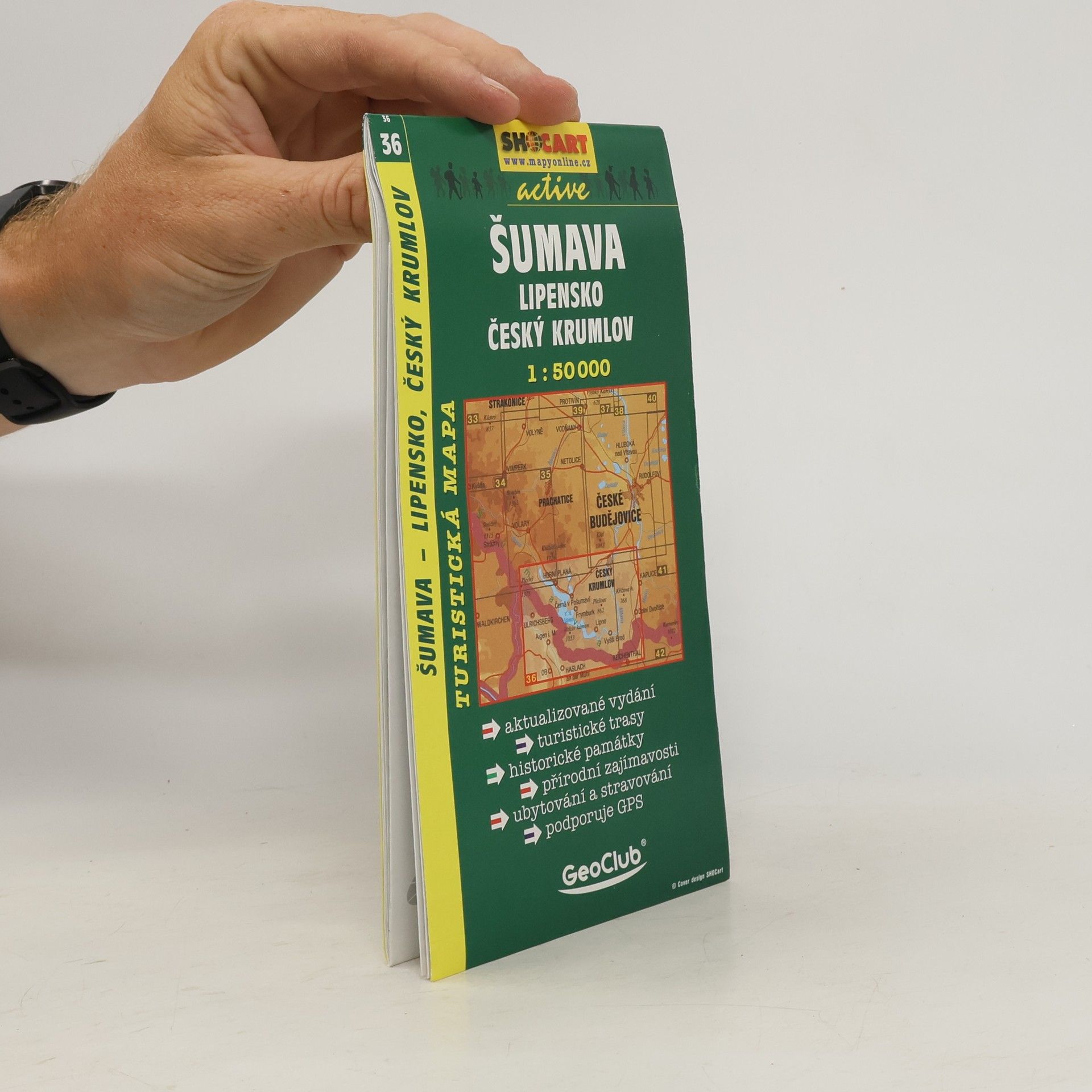GeoClub Šumava, Lipensko, Český krumlov - 1:50000