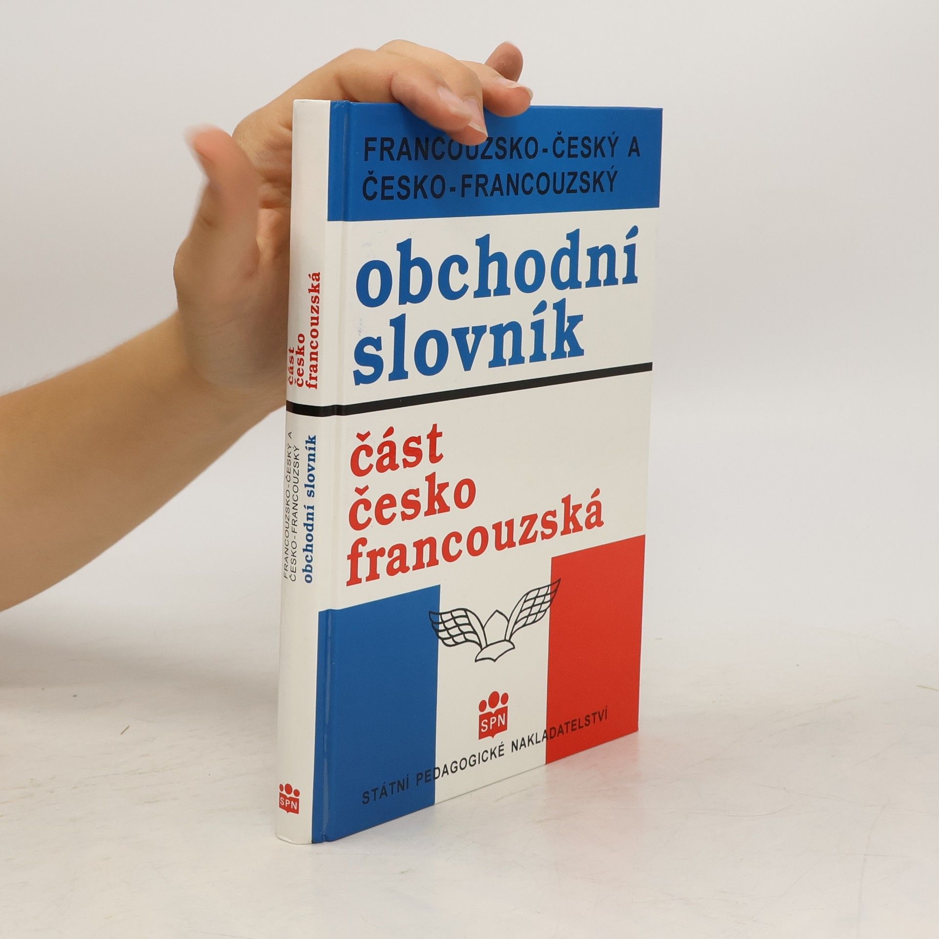 Václav Vlasák Francouzsko-český a česko-francouzský obchodní slovník. Část česko-francouzská