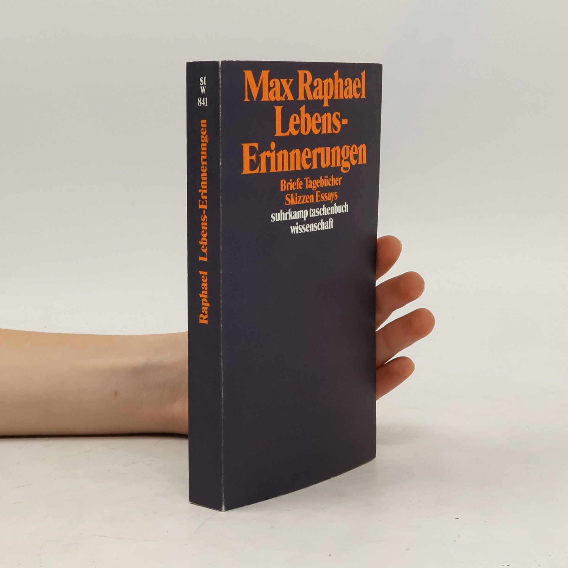 Max Raphael Lebens-Erinnerungen