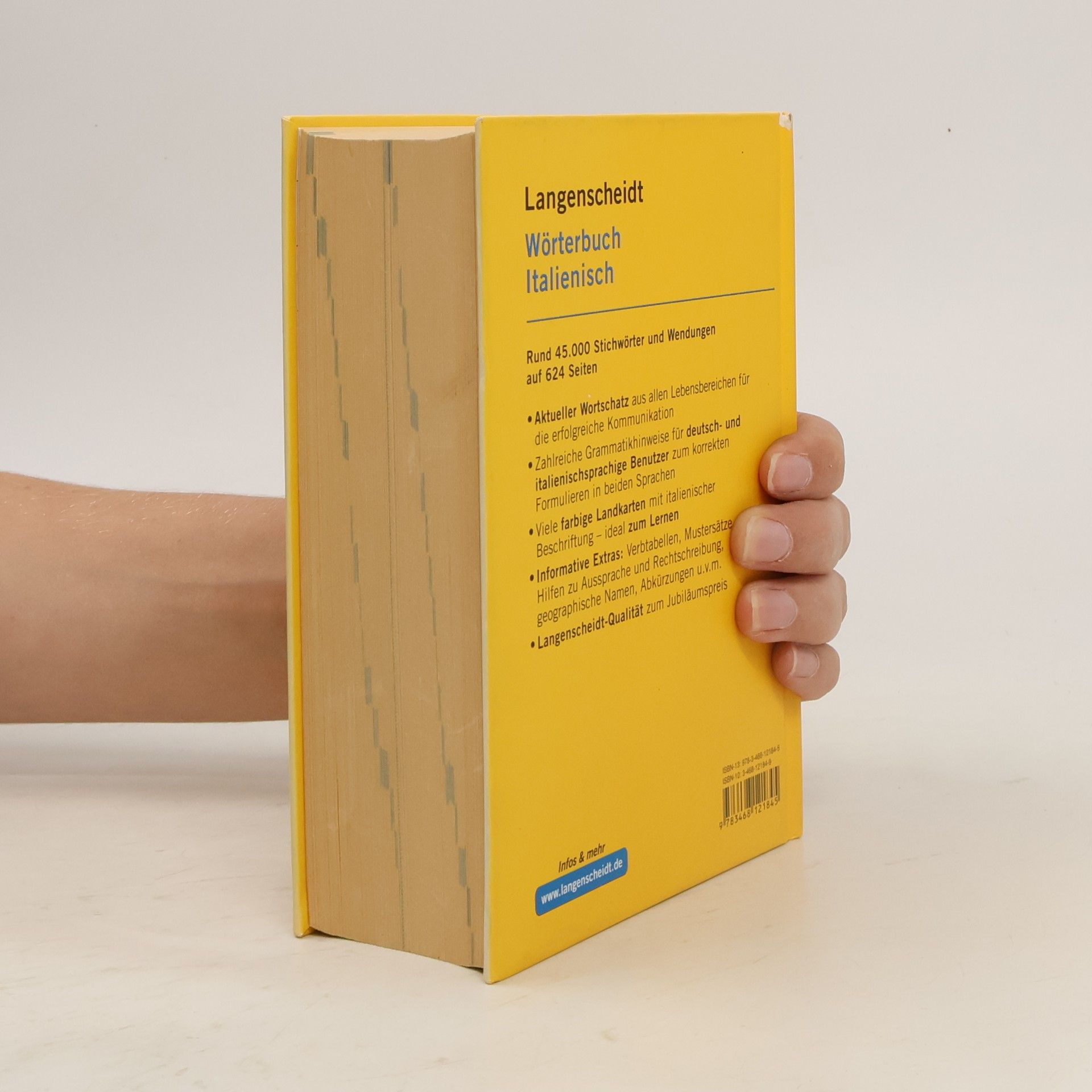 Kolektiv autorů Langenscheidt Wörterbuch Italienisch. Italienisch-Deutsch, Deutsch-Italienisch. 45.000 Stichwörter und Wendungen