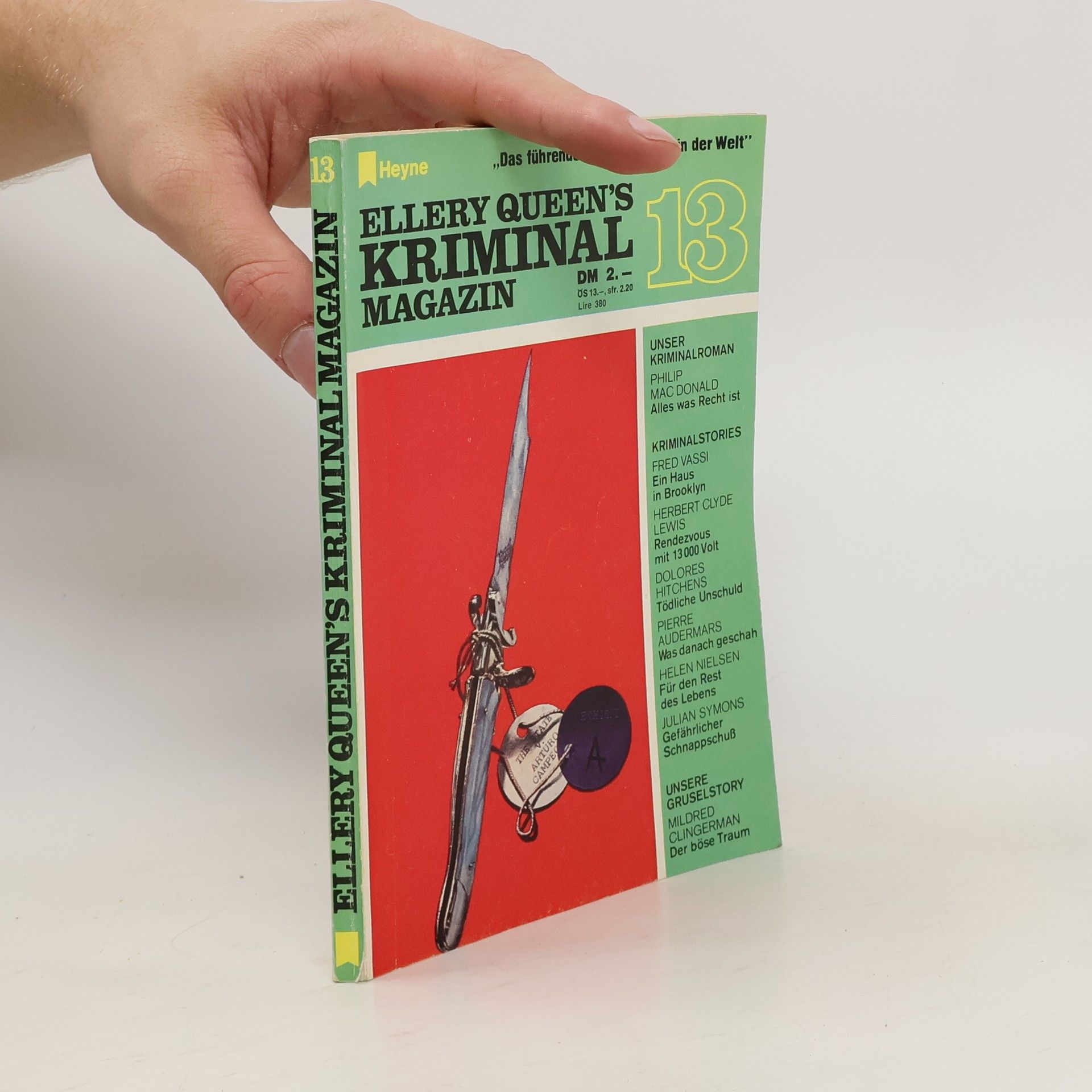 Auteurscollectief Ellery Queen's Kriminal Magazin 13