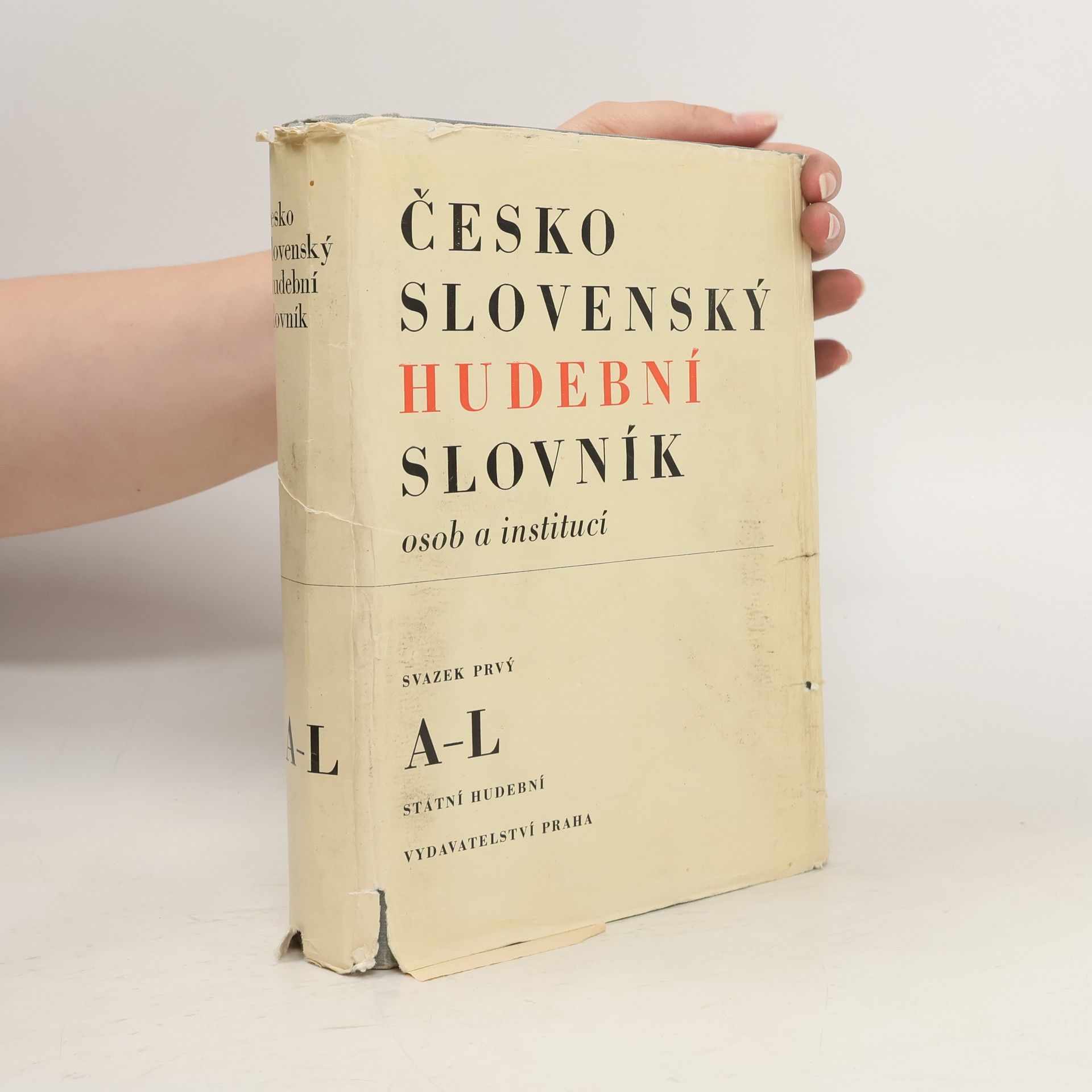 kolektiv Československý hudební slovník I.